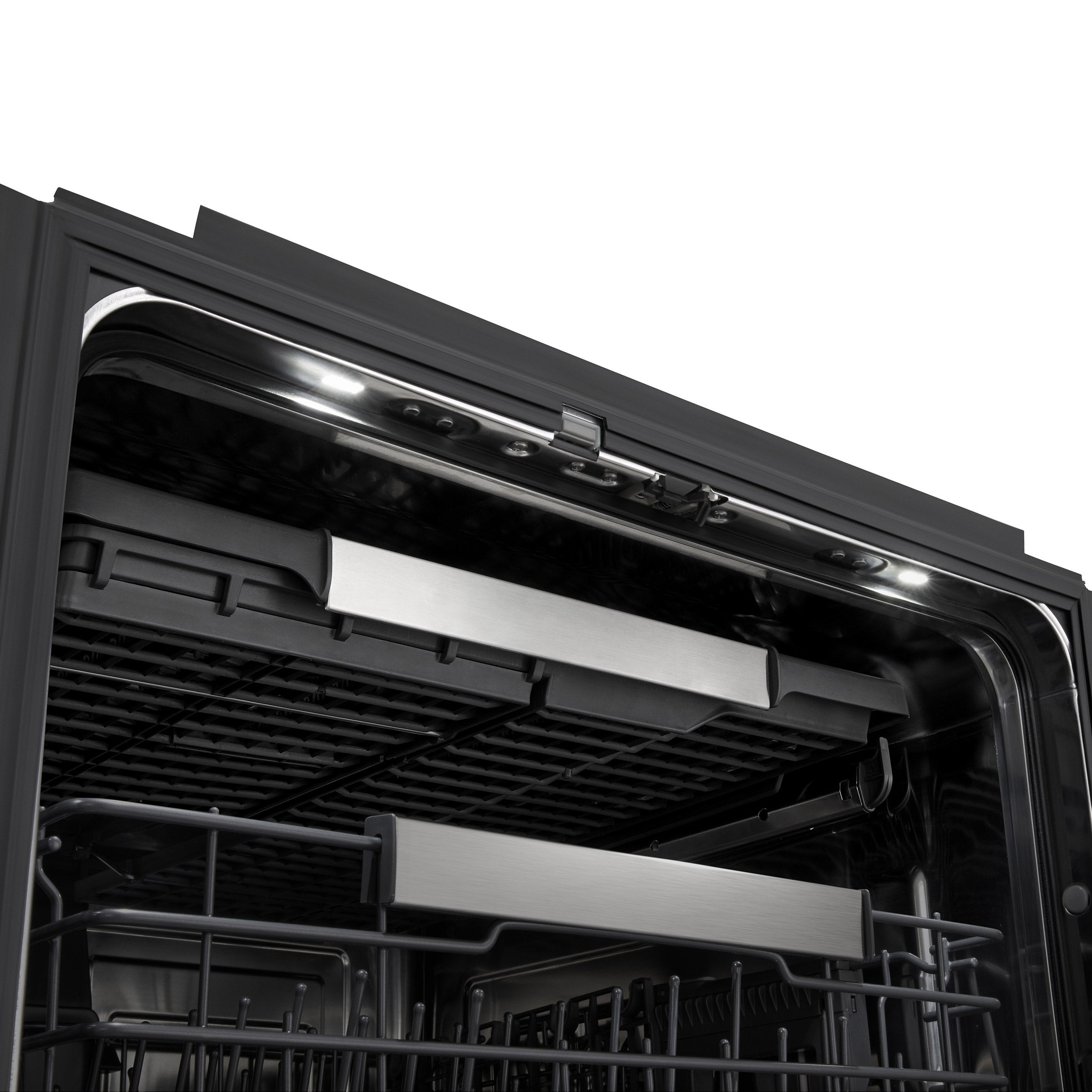 LG FlushFit Top Control Dishwasher 1-Hour Wash and Dry Cycle with Pocket Handle