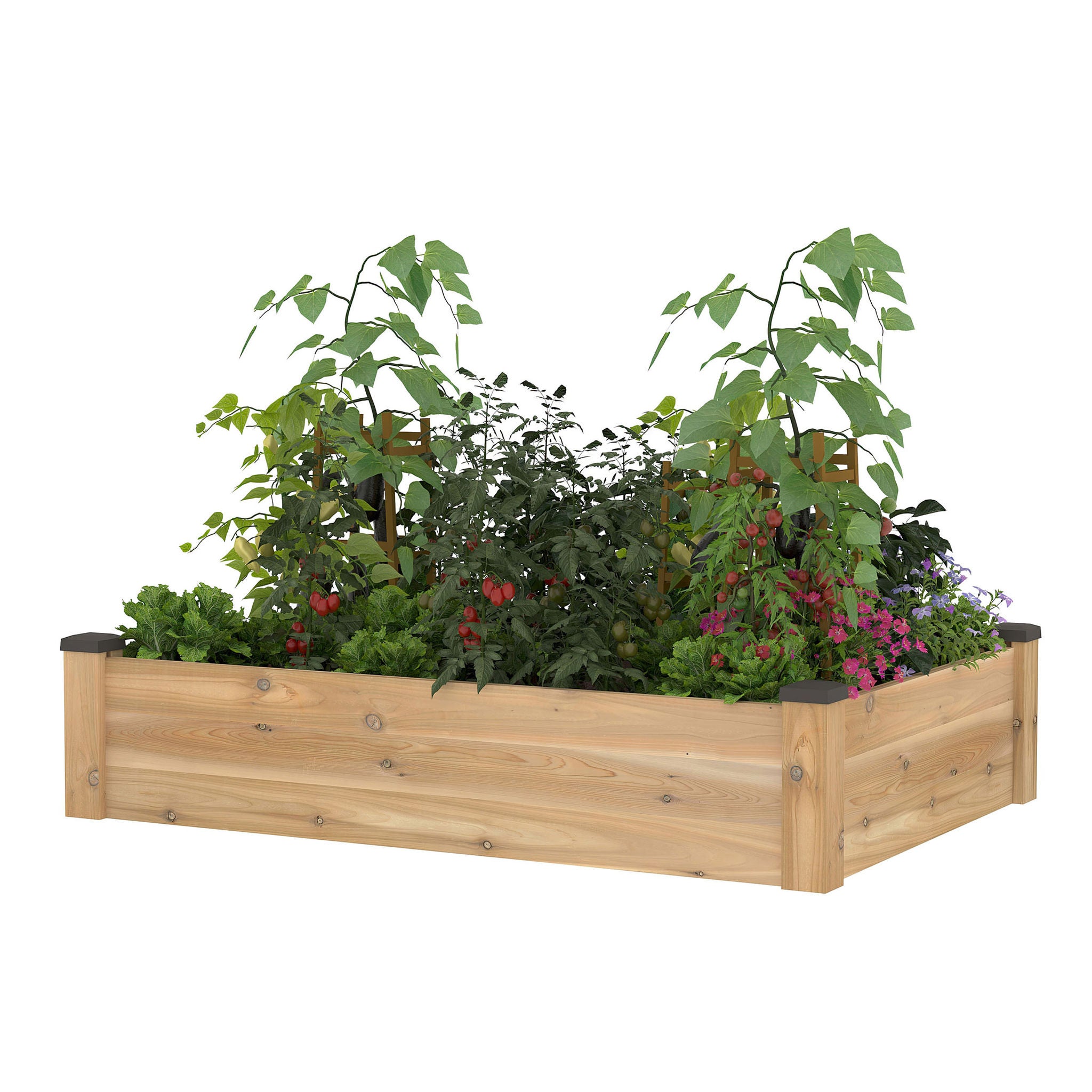 CedarCraft Raised Garden Bed 33 x 49 x 11”