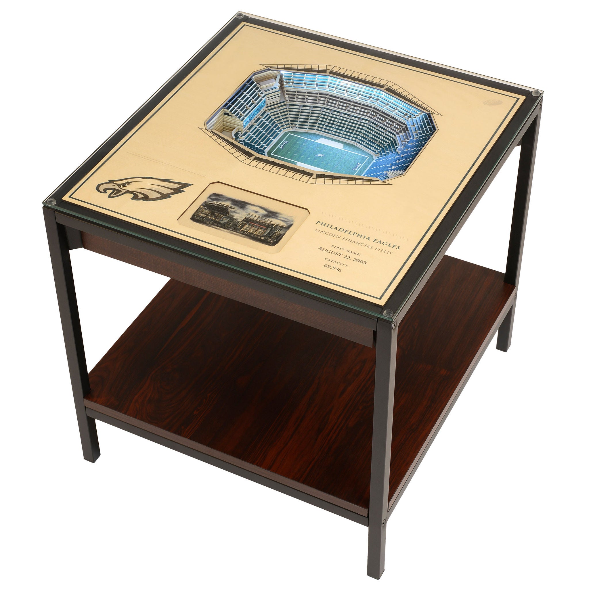 NFL 25-layer Stadium View End Table