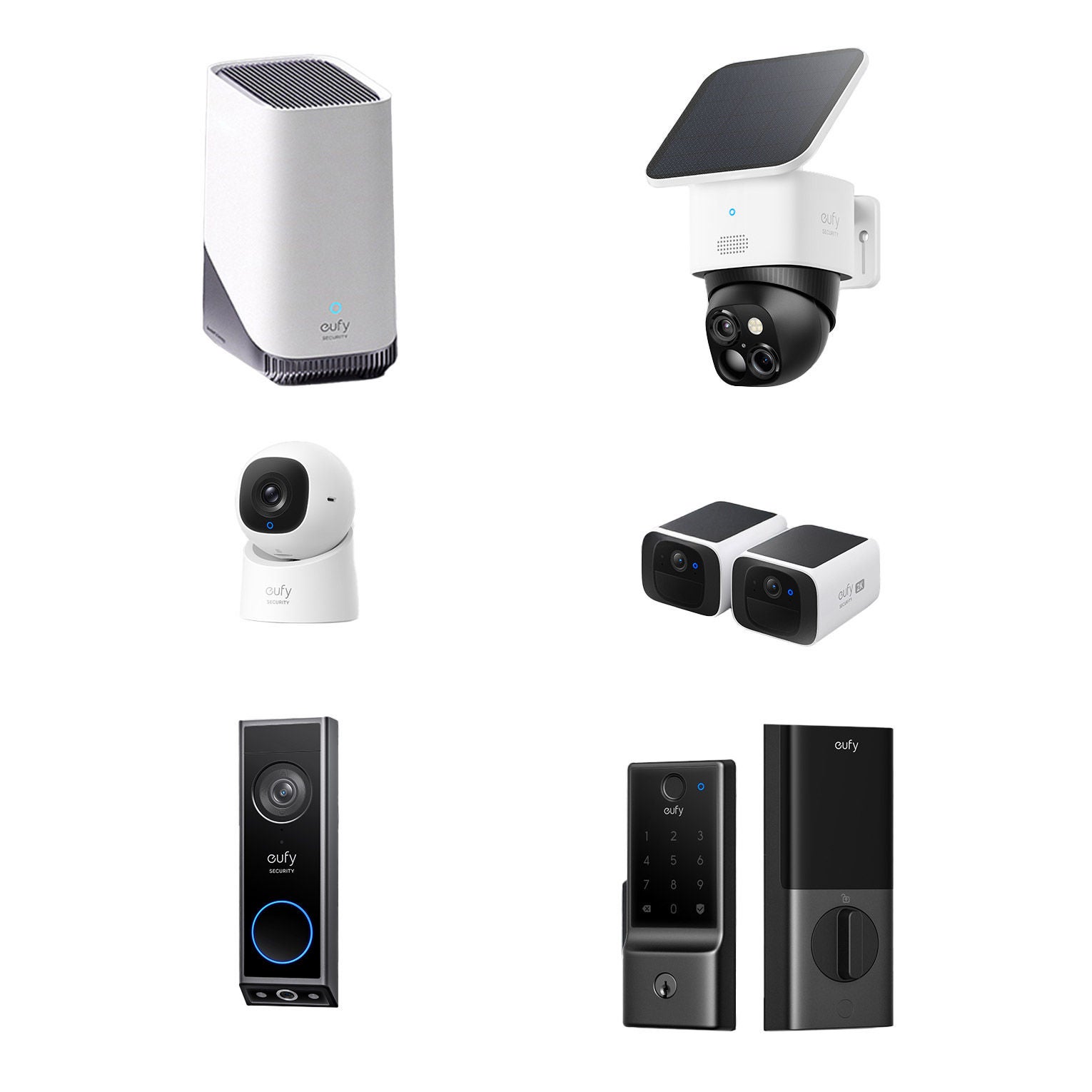 eufy Whole Home Security Solution with Local Storage and No Monthly Fee