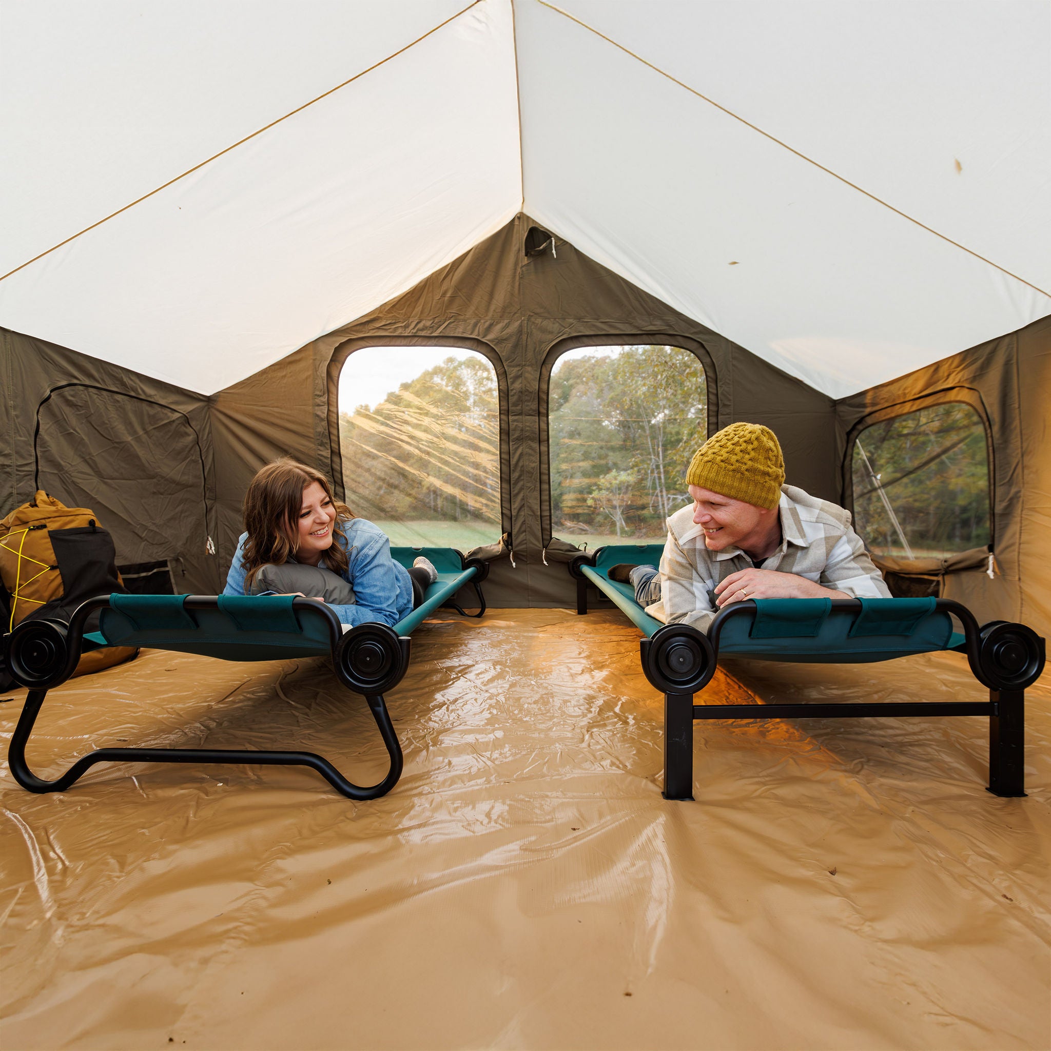 Disc-O-Bed XL Portable Cot Bundle