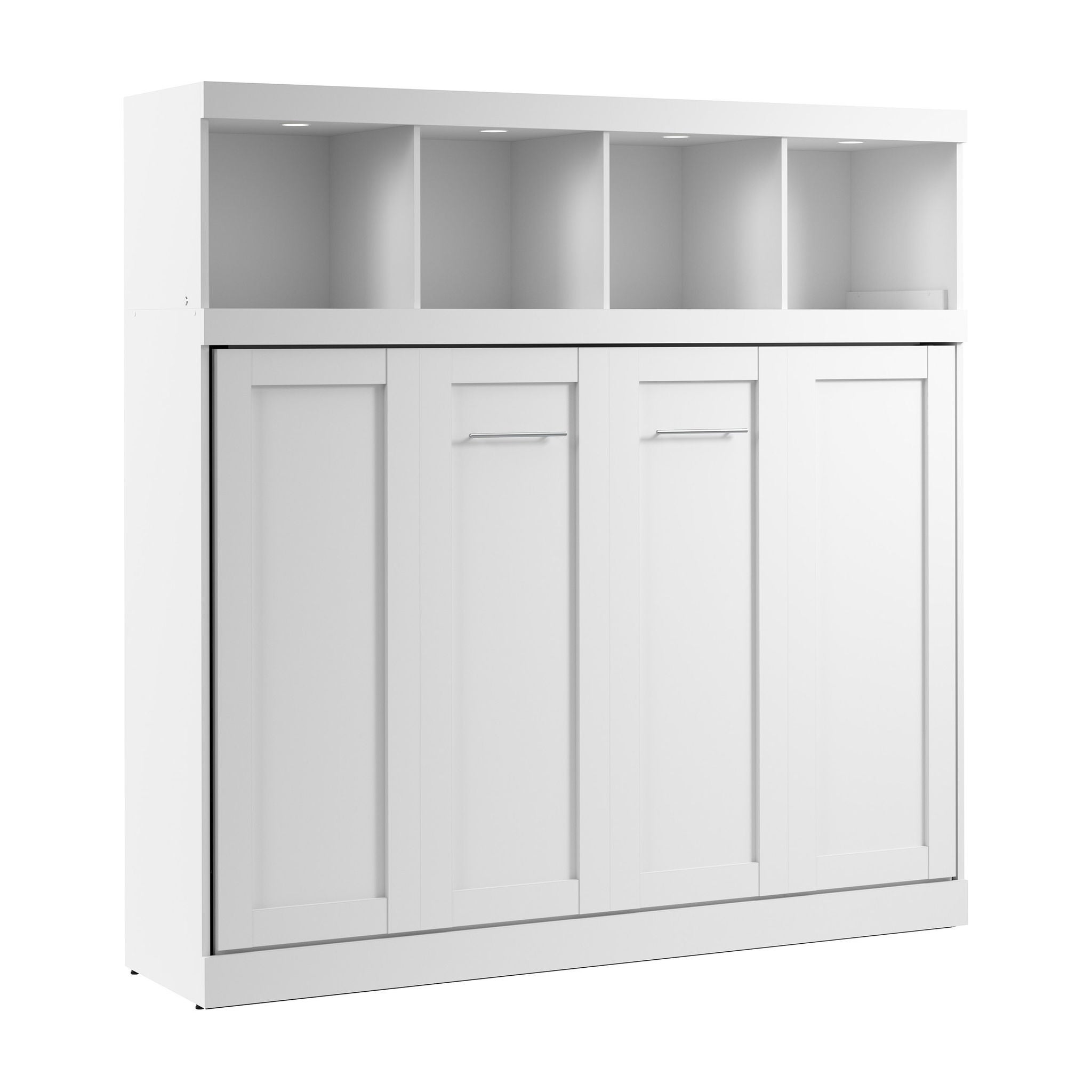 Oasis Horizontal Murphy Bed with Overhead Storage, Full Size