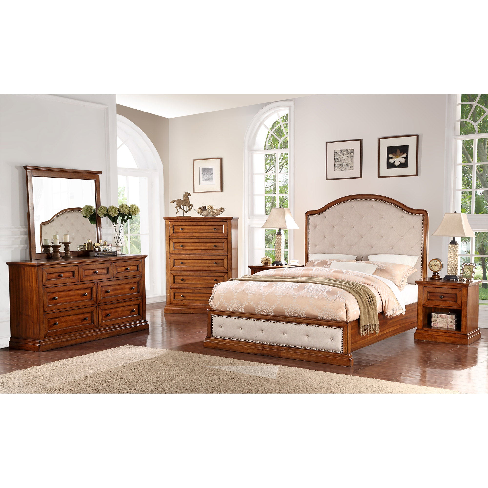 Brompton 6-piece King Bedroom Set
