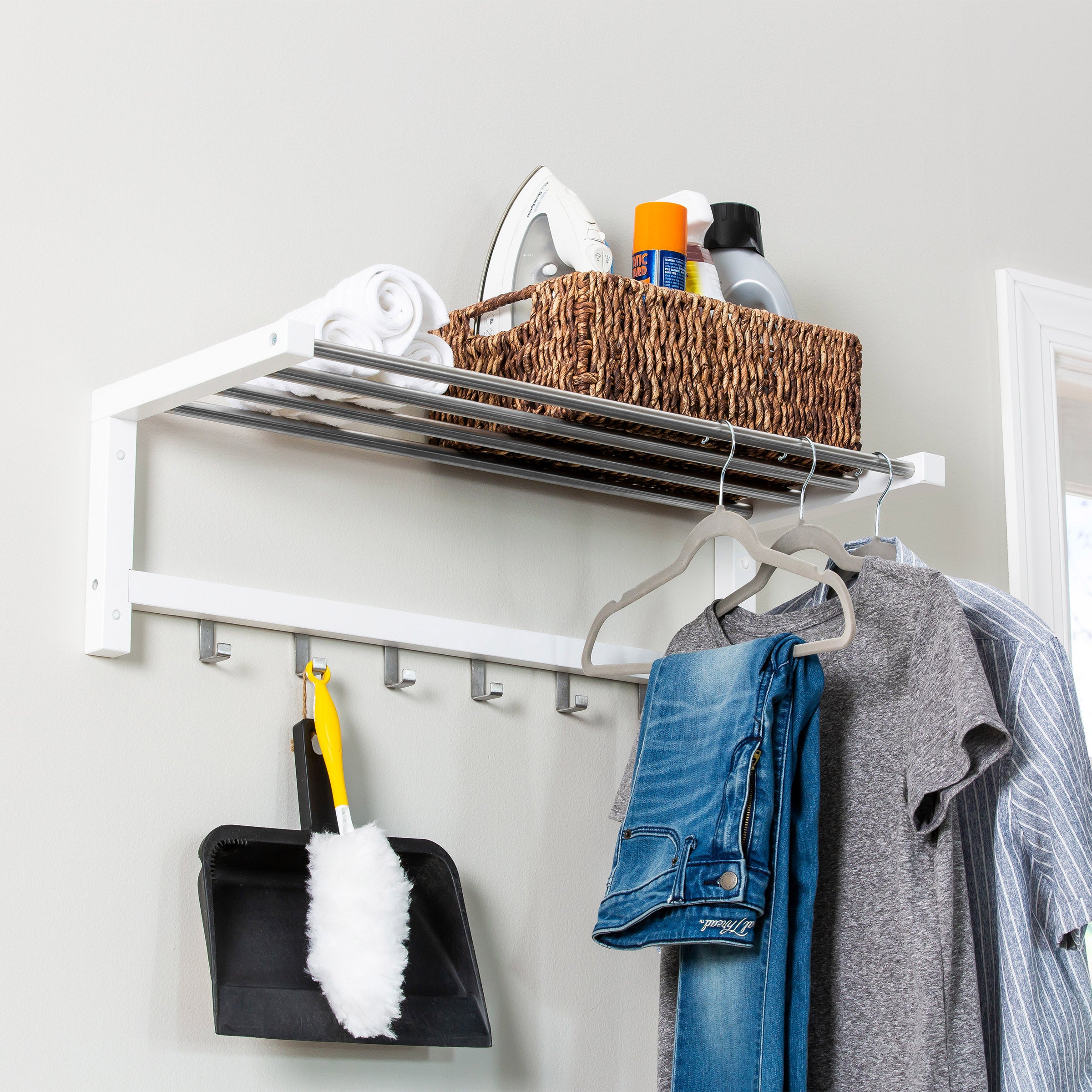 31” Multi-Use Wall Shelf