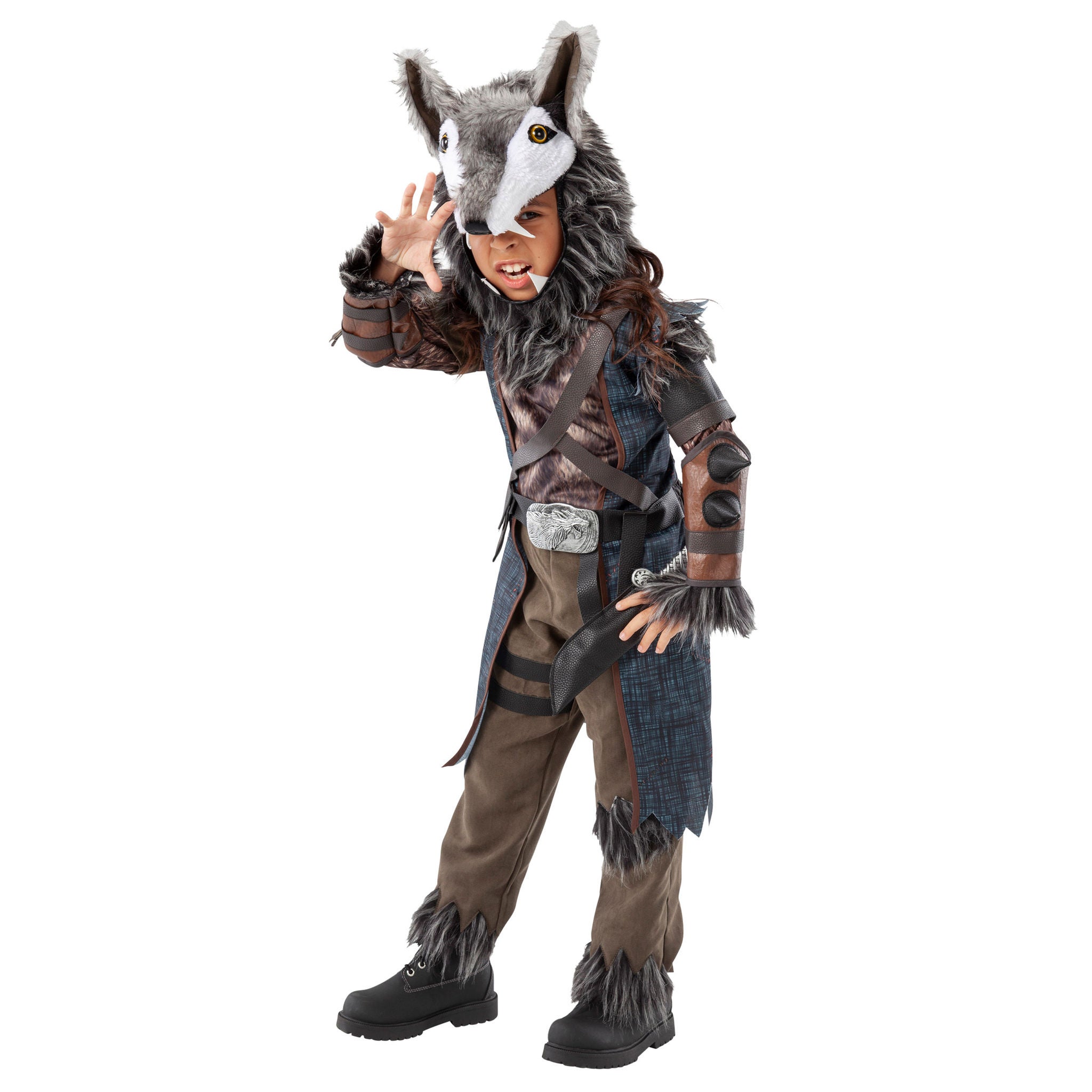 Teetot Dark Forest Werewolf Child Costume