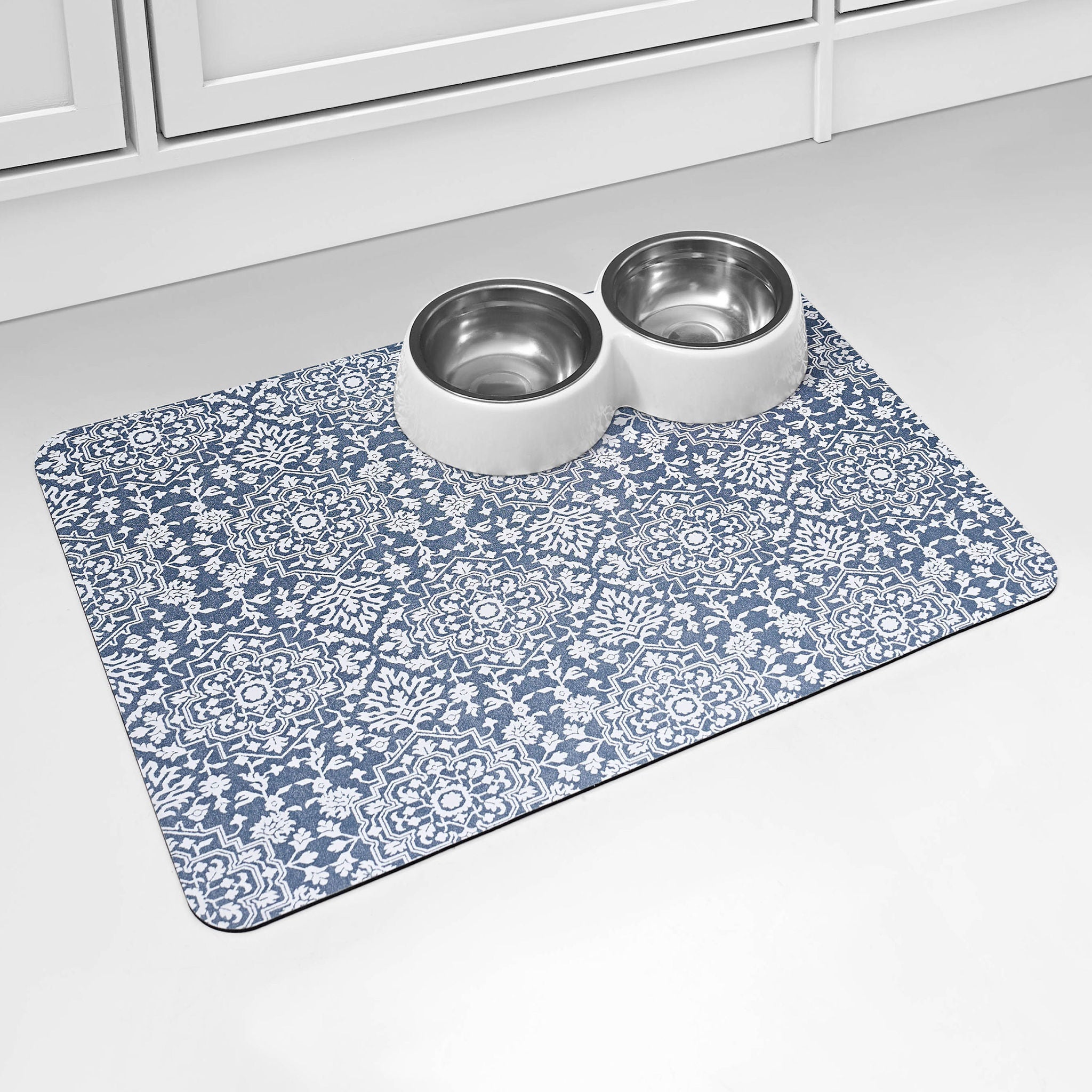 Multi-Purpose Printed Kitchen Mats, 4-pack