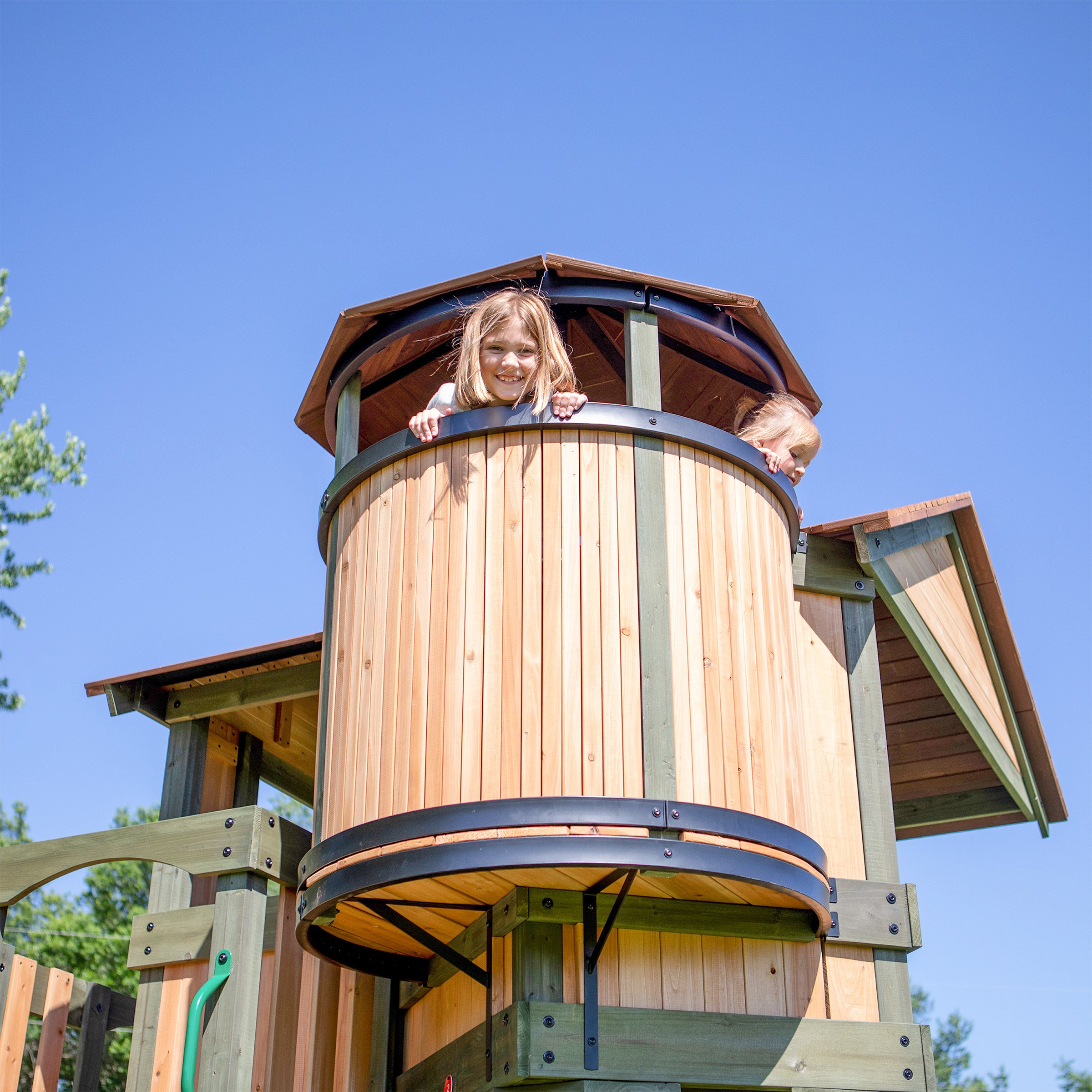 Backyard Discovery Eagle's Nest Elite Playset- Do It Yourself