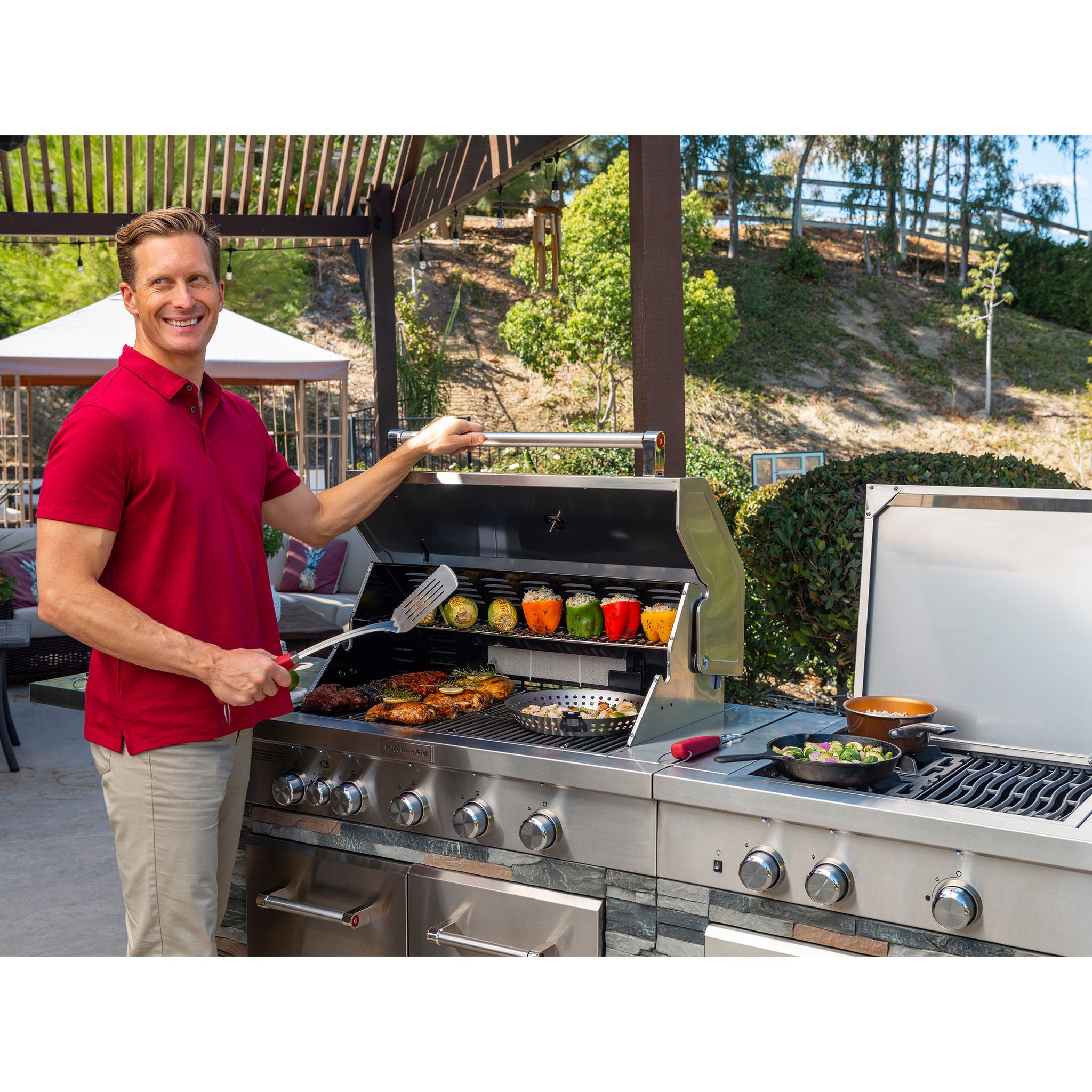 KitchenAid Stone Island 9-Burner Grill