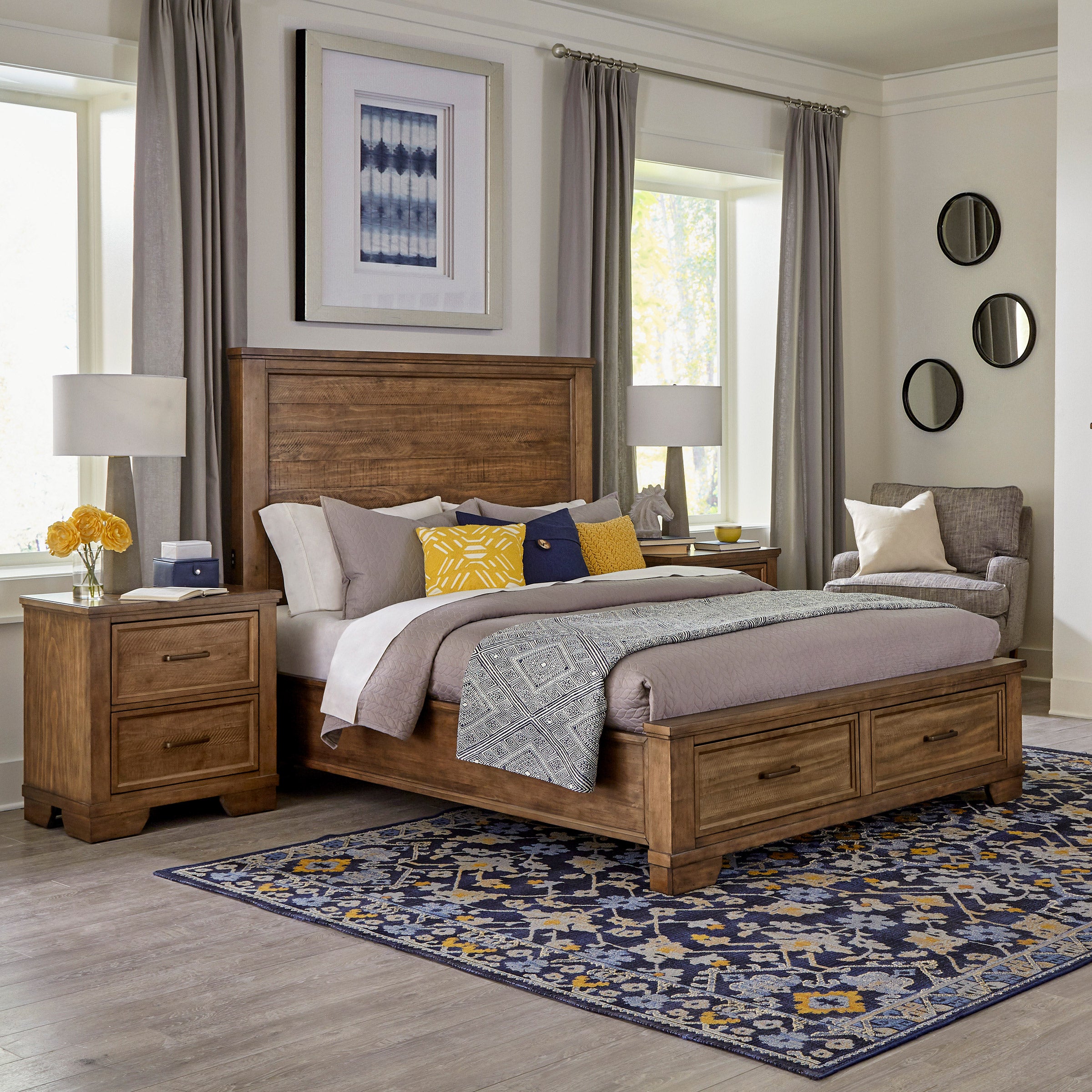 Pine Valley King Storage Bed