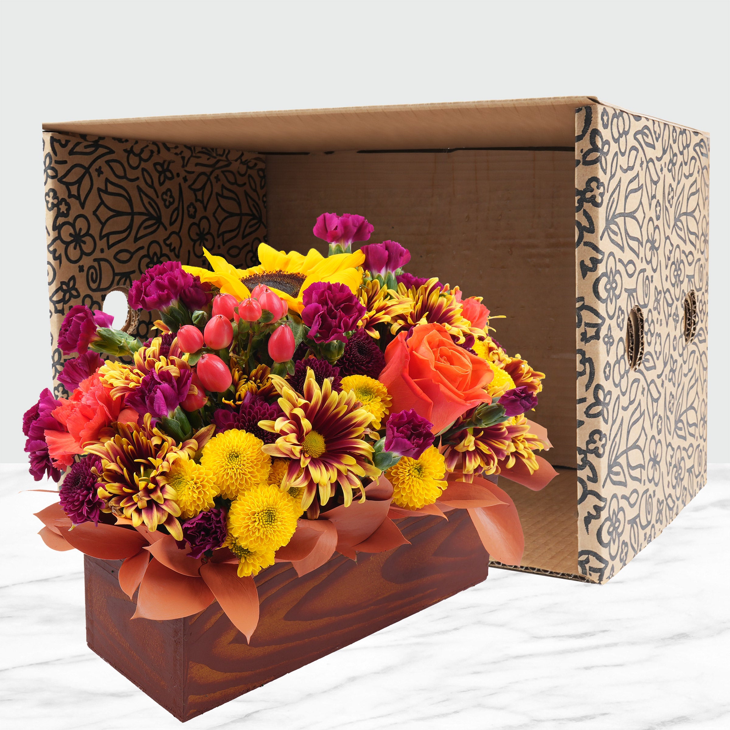 Golden Harvest Arrangement