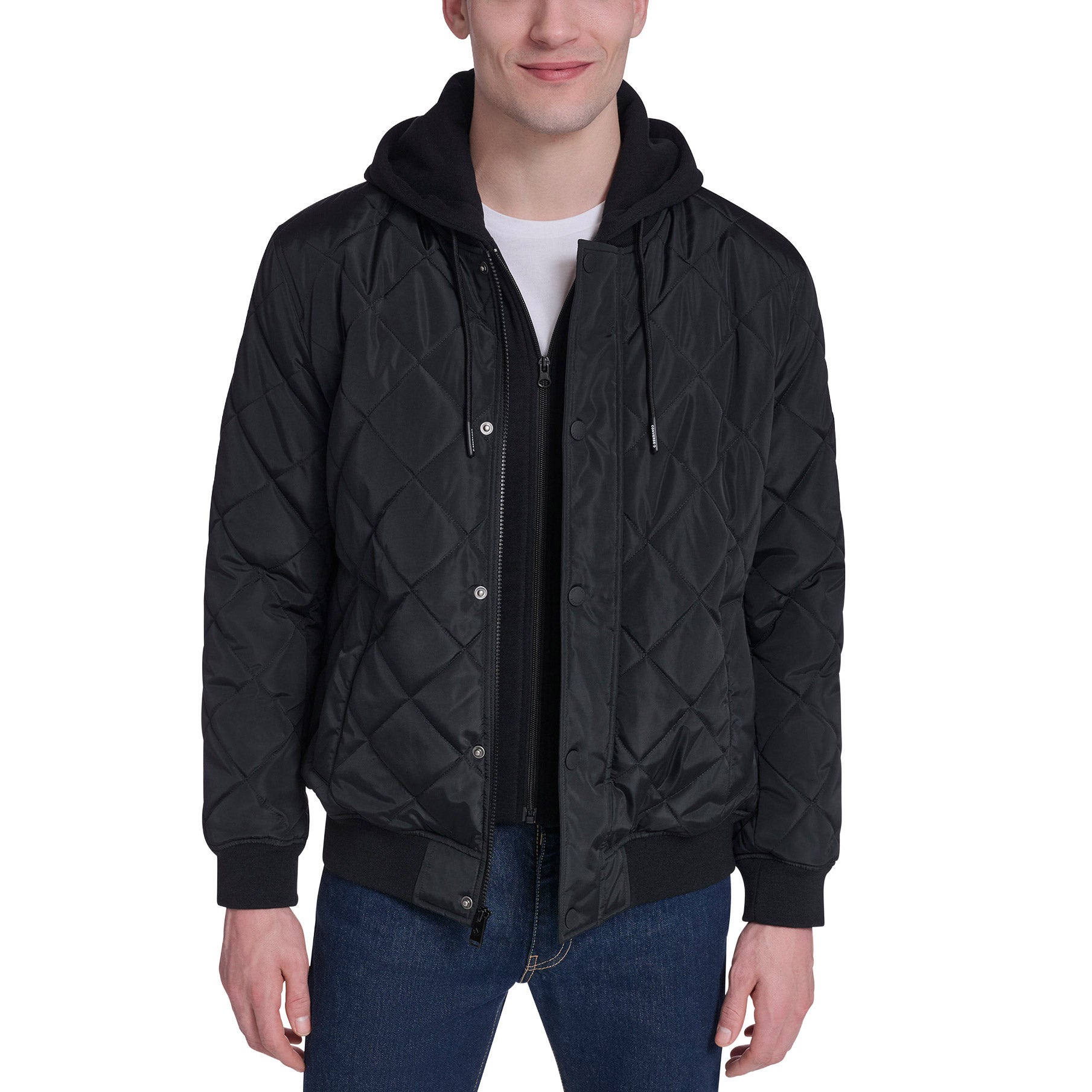 Converse Men's Hooded Bomber Jacket