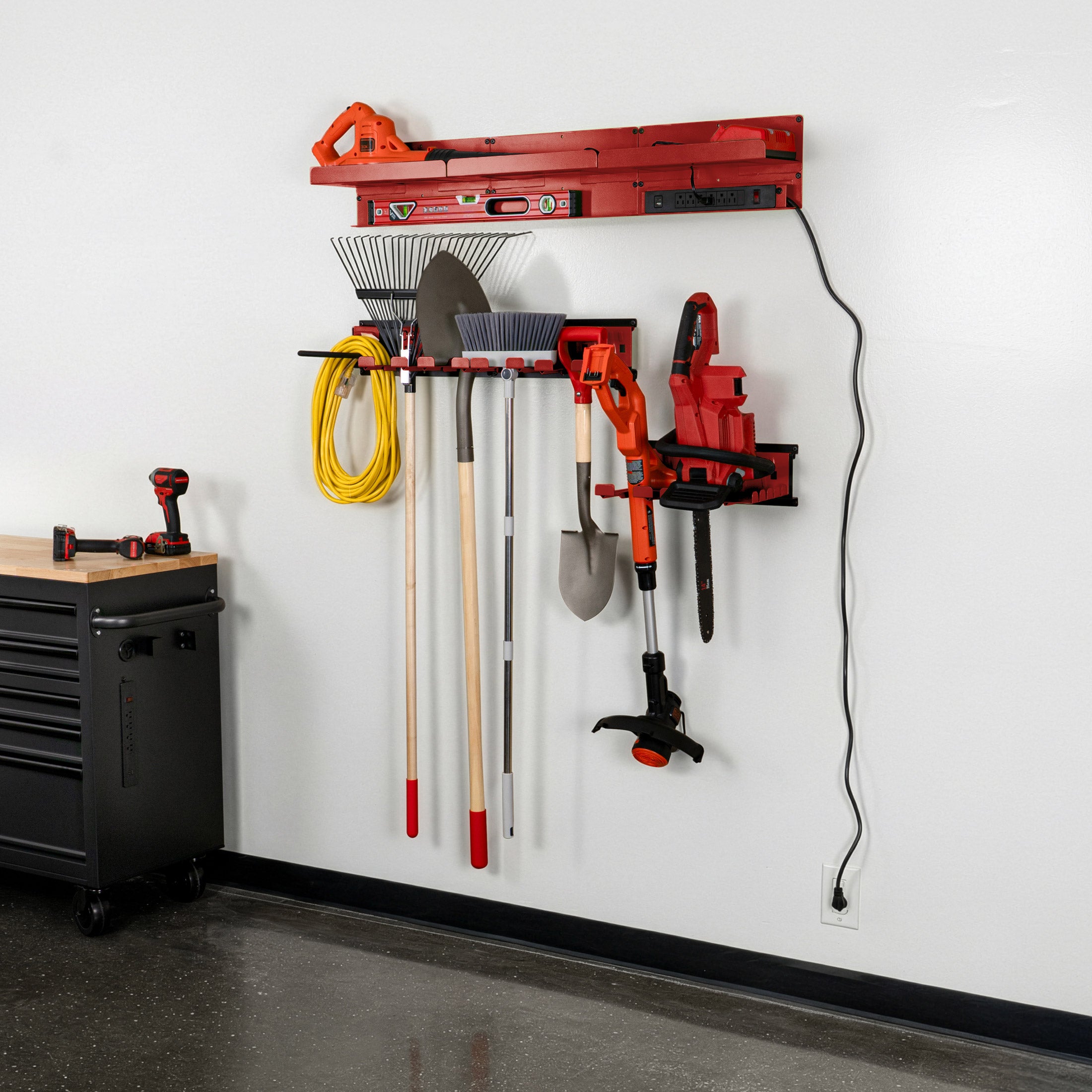 Permasteel 14-piece Wall Storage System