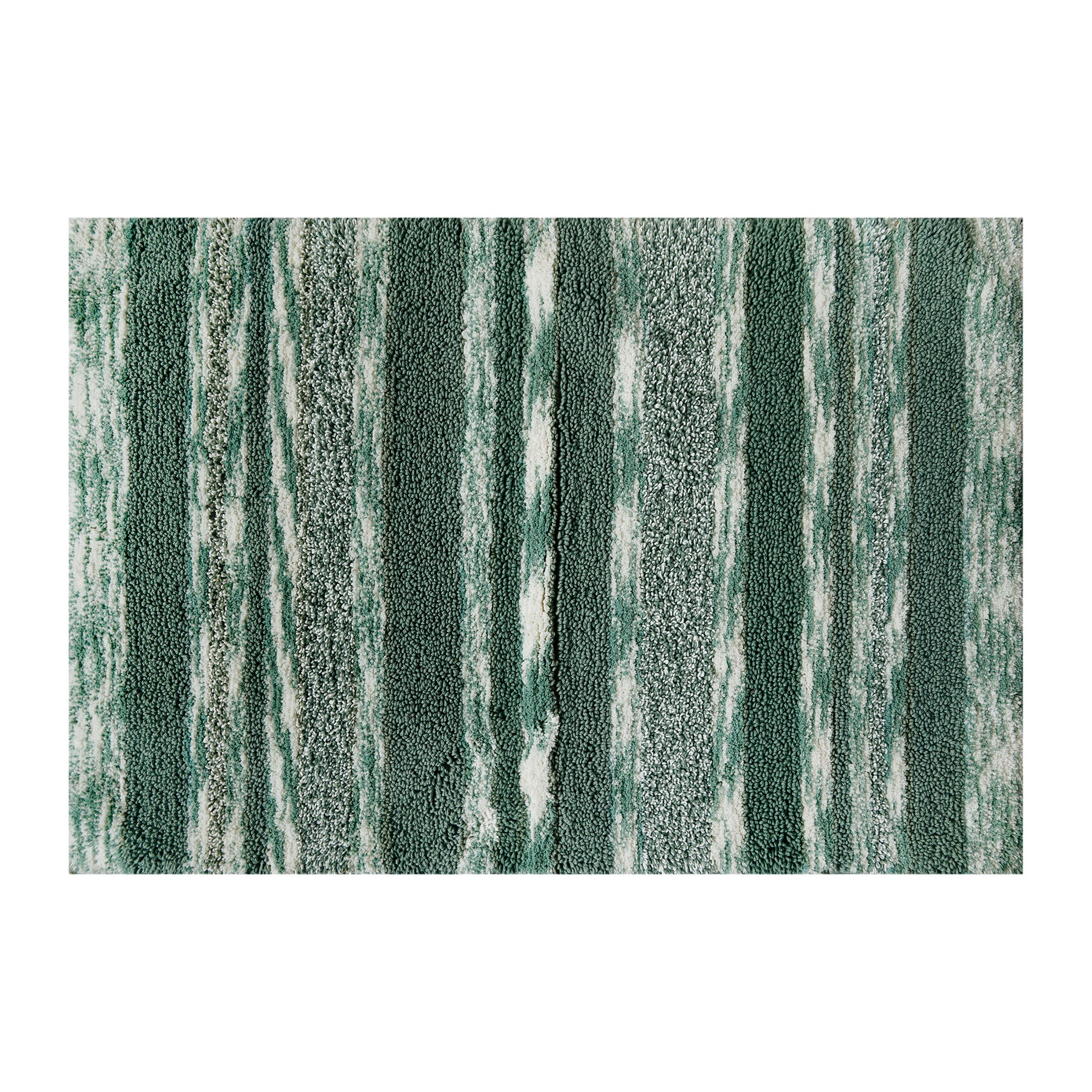 Cotton Stripe Bath Mat