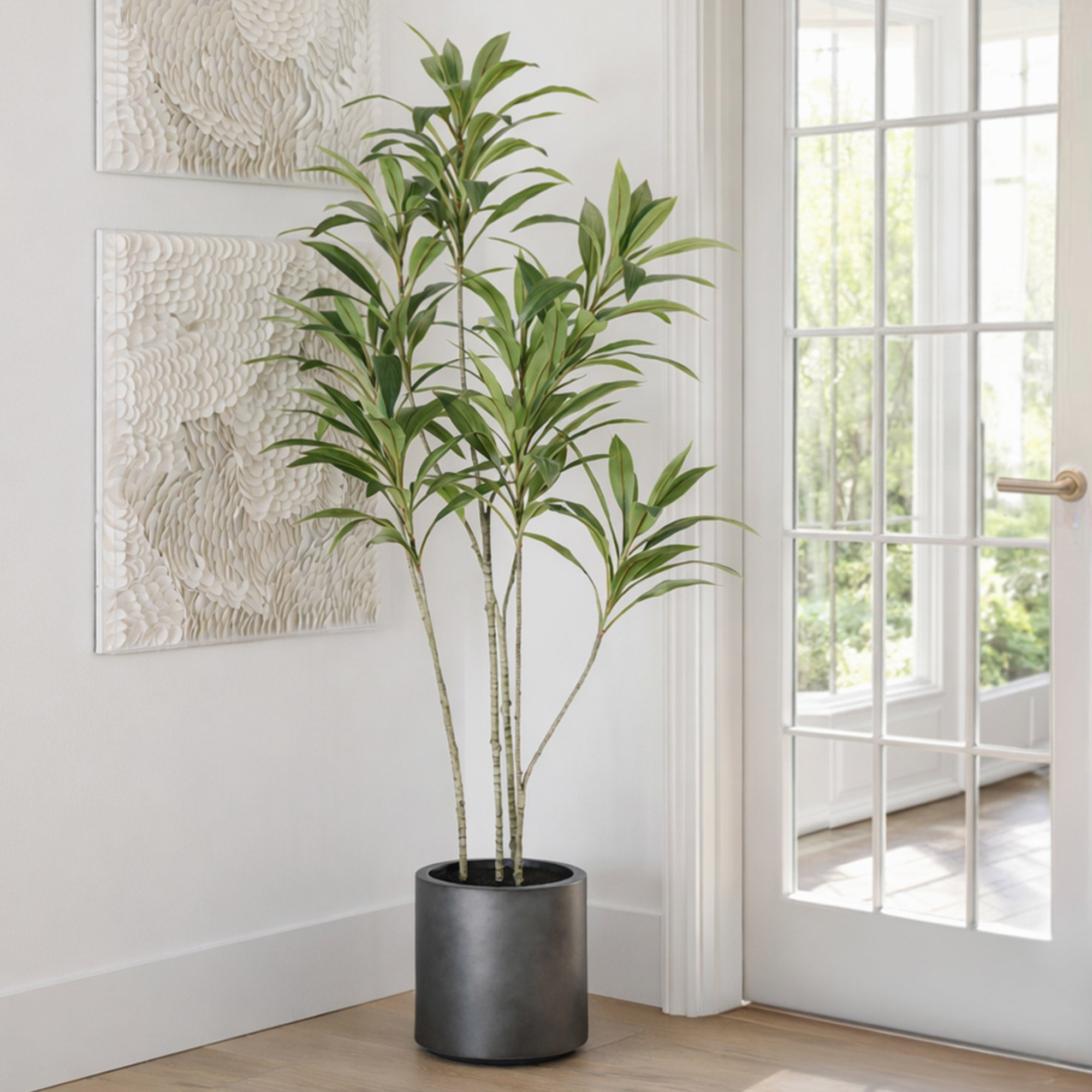 Faux 6.5' Dracaena Tree