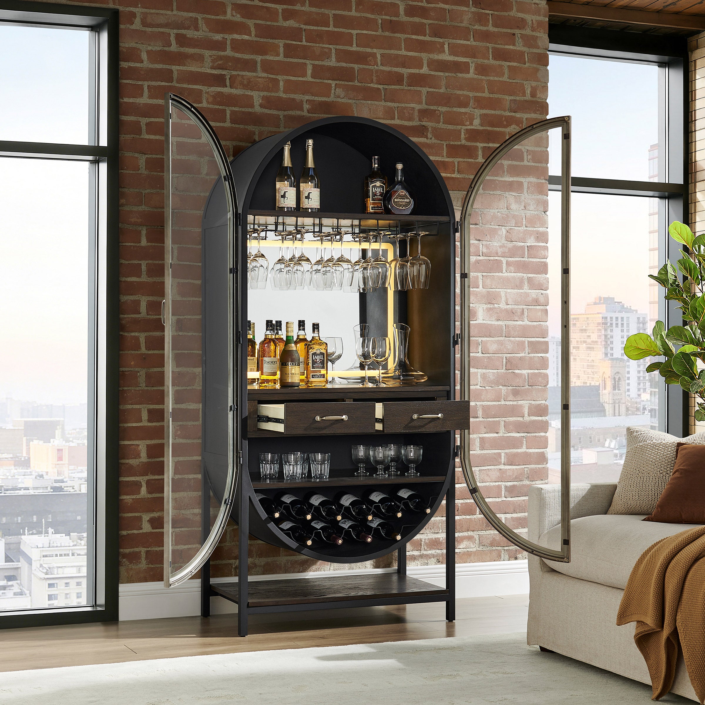 Sheffield Wine & Bar Cabinet