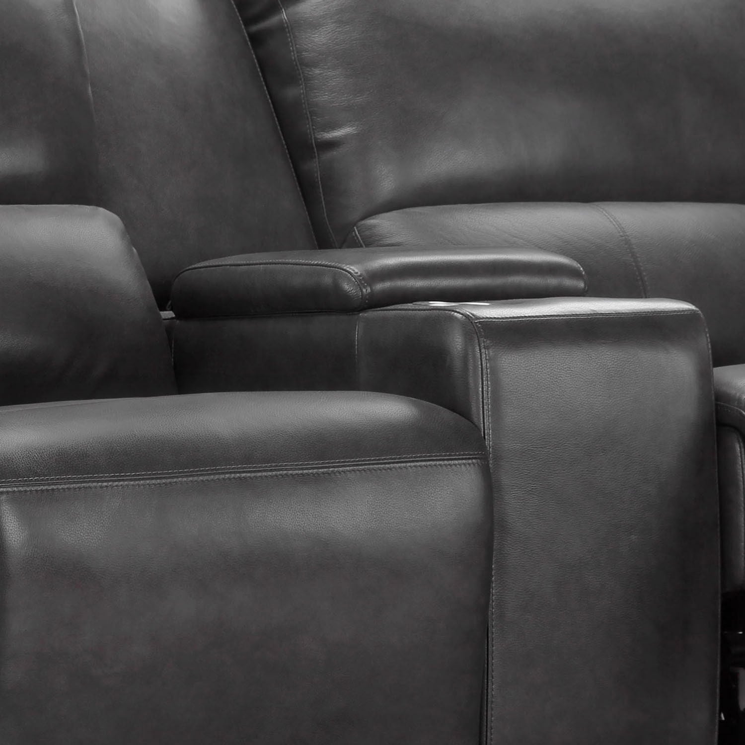Dominick 2-piece Leather Power Reclining Set with Power Headrests