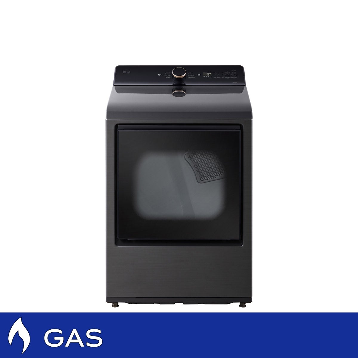 LG 7.3 cu. ft. Rear Control GAS Dryer with Easy Unload