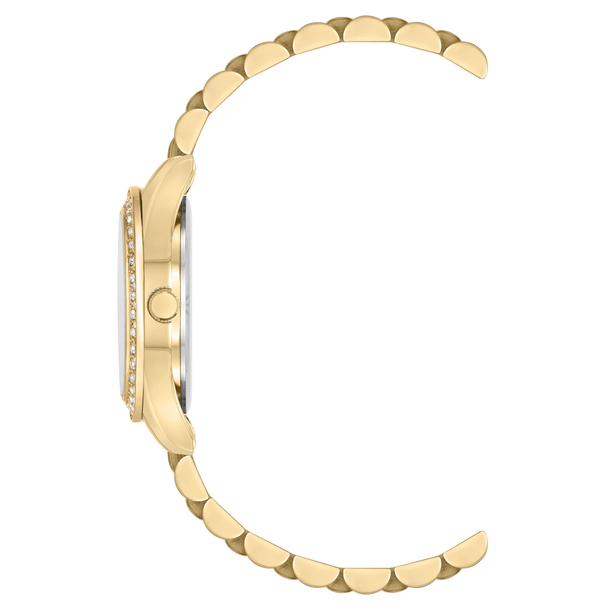 Anne Klein New York Crystal Accented Women's Watch and Bracelet Set, 30 x 37 mm