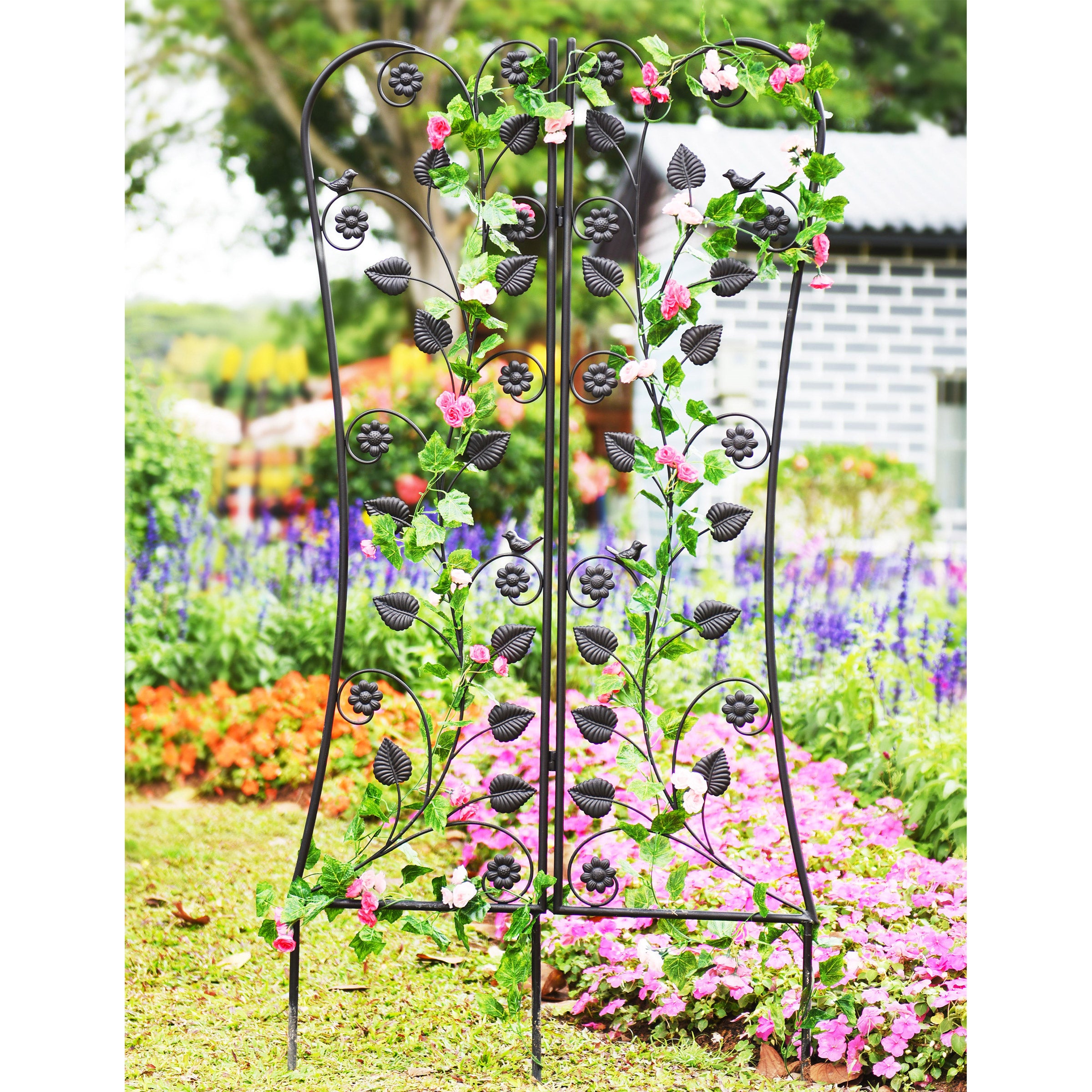 5' Steel Foldable Trellis