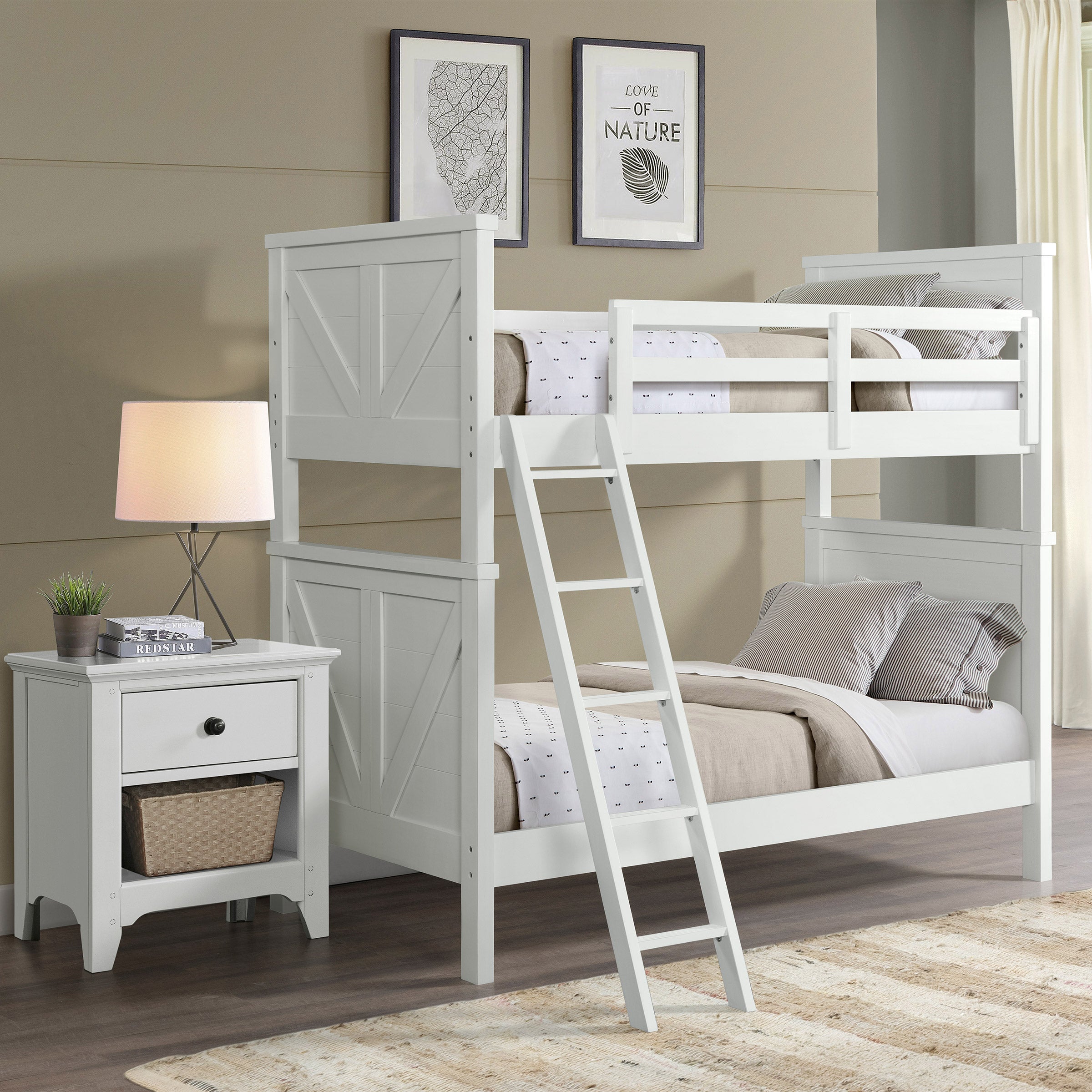 Imagio Home Furniture Durango 2 Piece Twin Bunk Set
