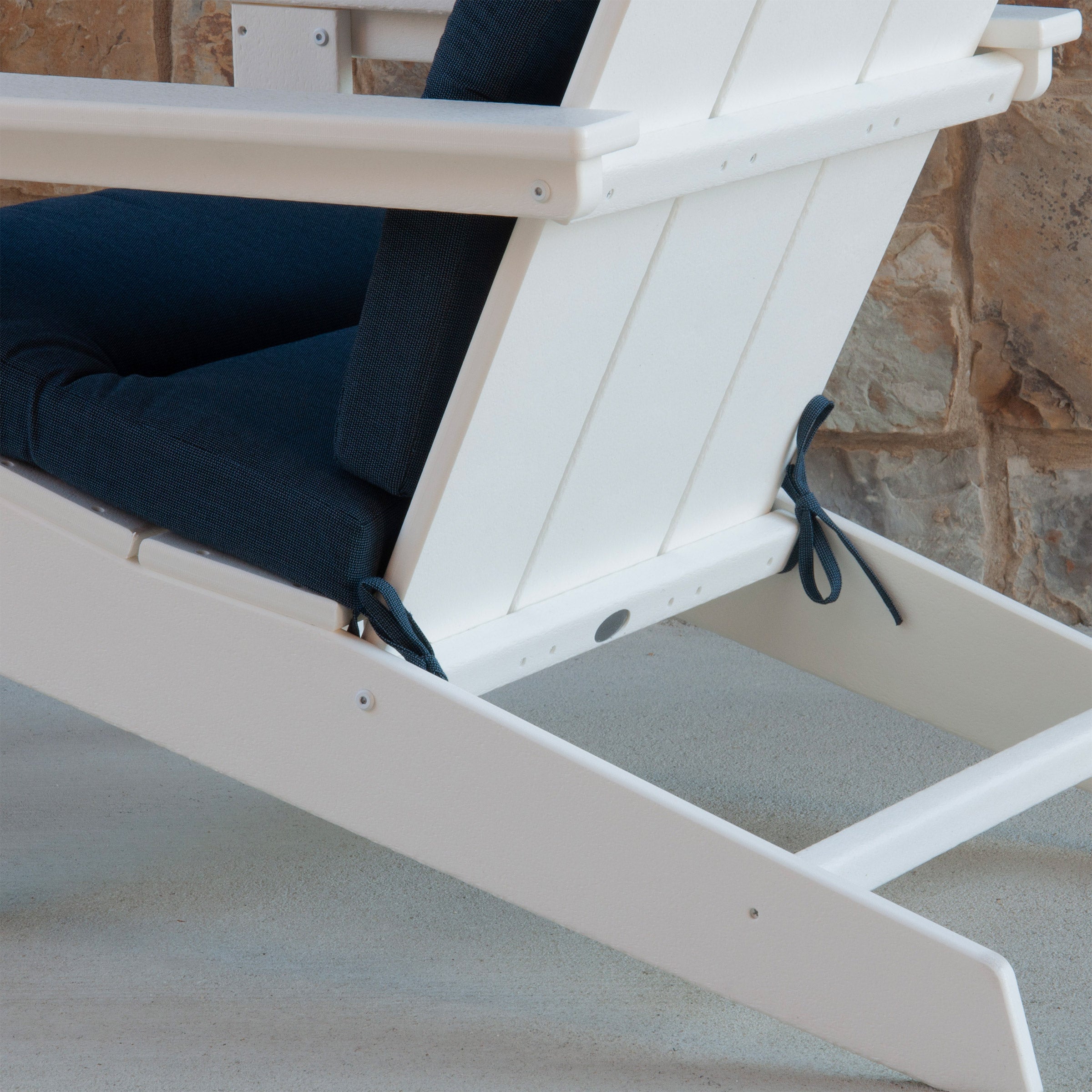 Adirondack Cushion for Modern Polywood Chairs, 2-pack