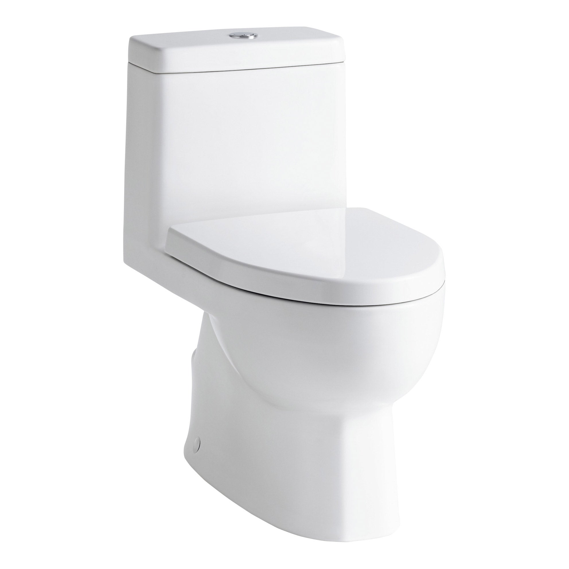 Kohler Reach One-Piece Compact Elongated Dual-Flush Toilet