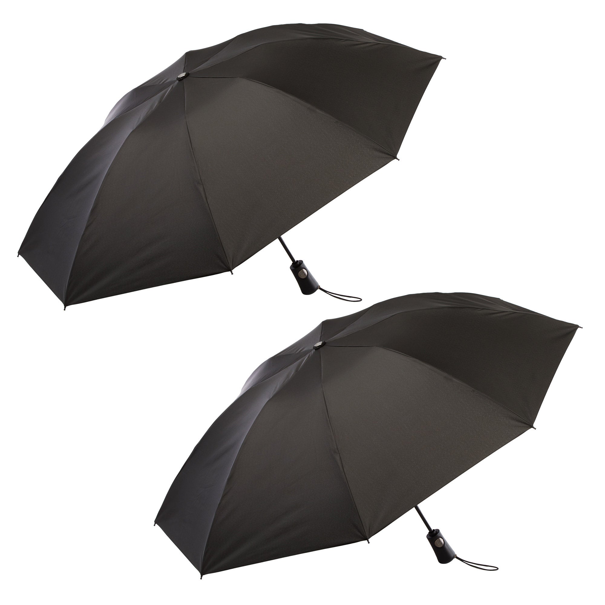 Totes Recycled Automatic Compact InBrella, 2-pack – Reverse Close Umbrella