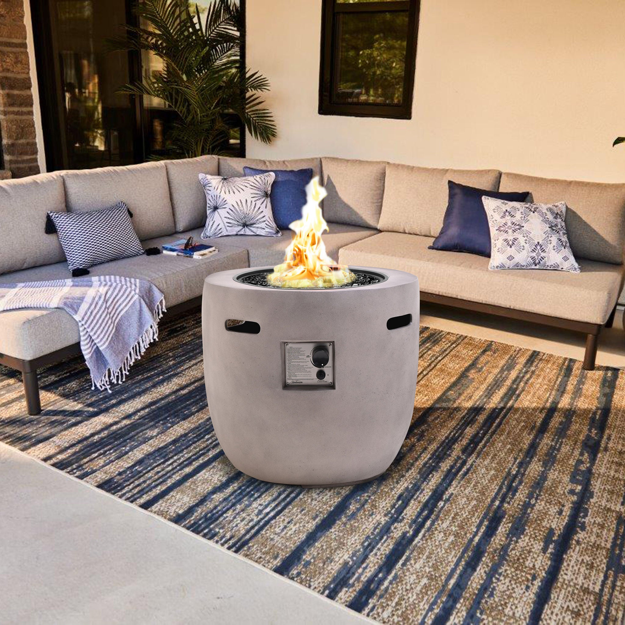 Sunbeam Euro Resin Fire Pit