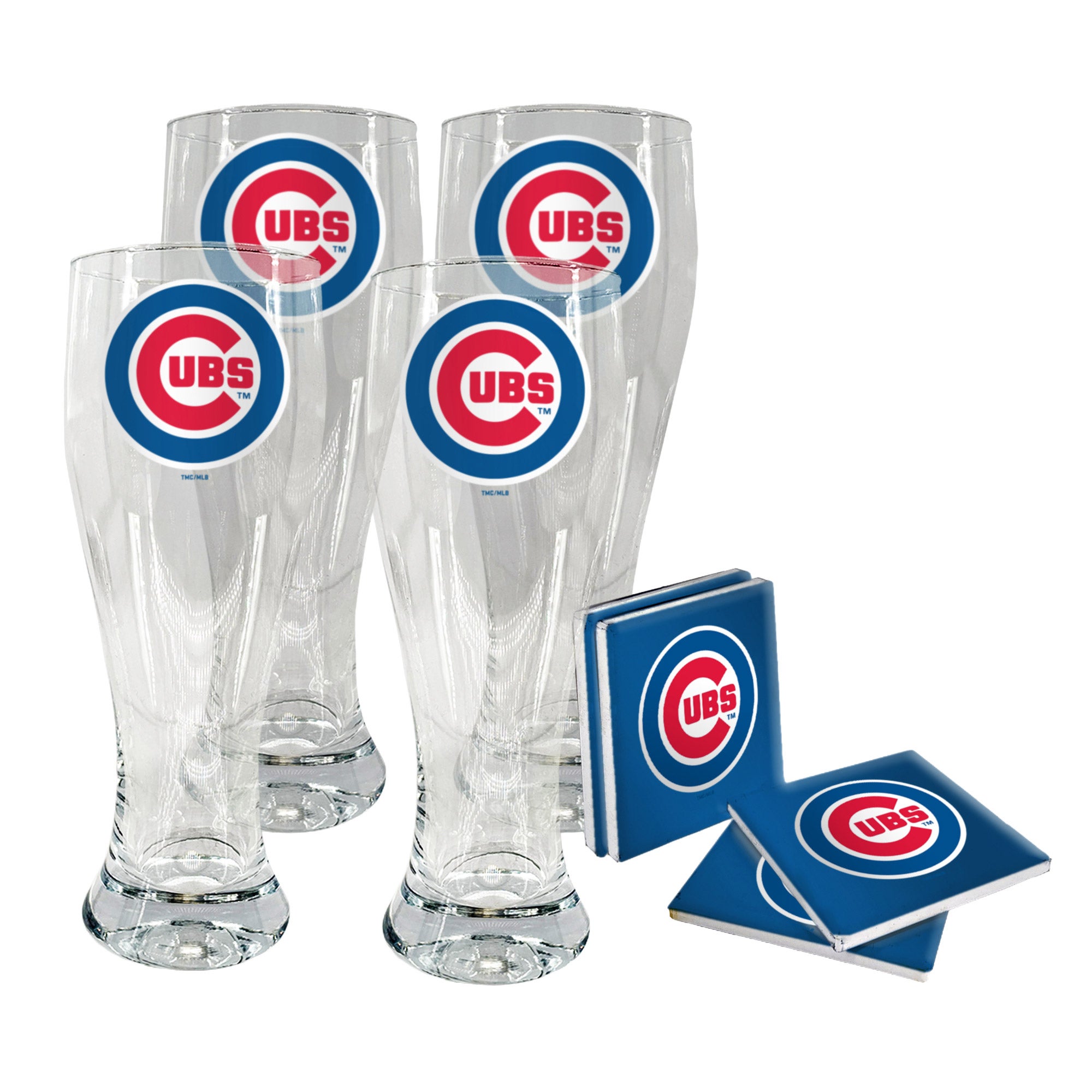 MLB Pilsner & Coaster Set