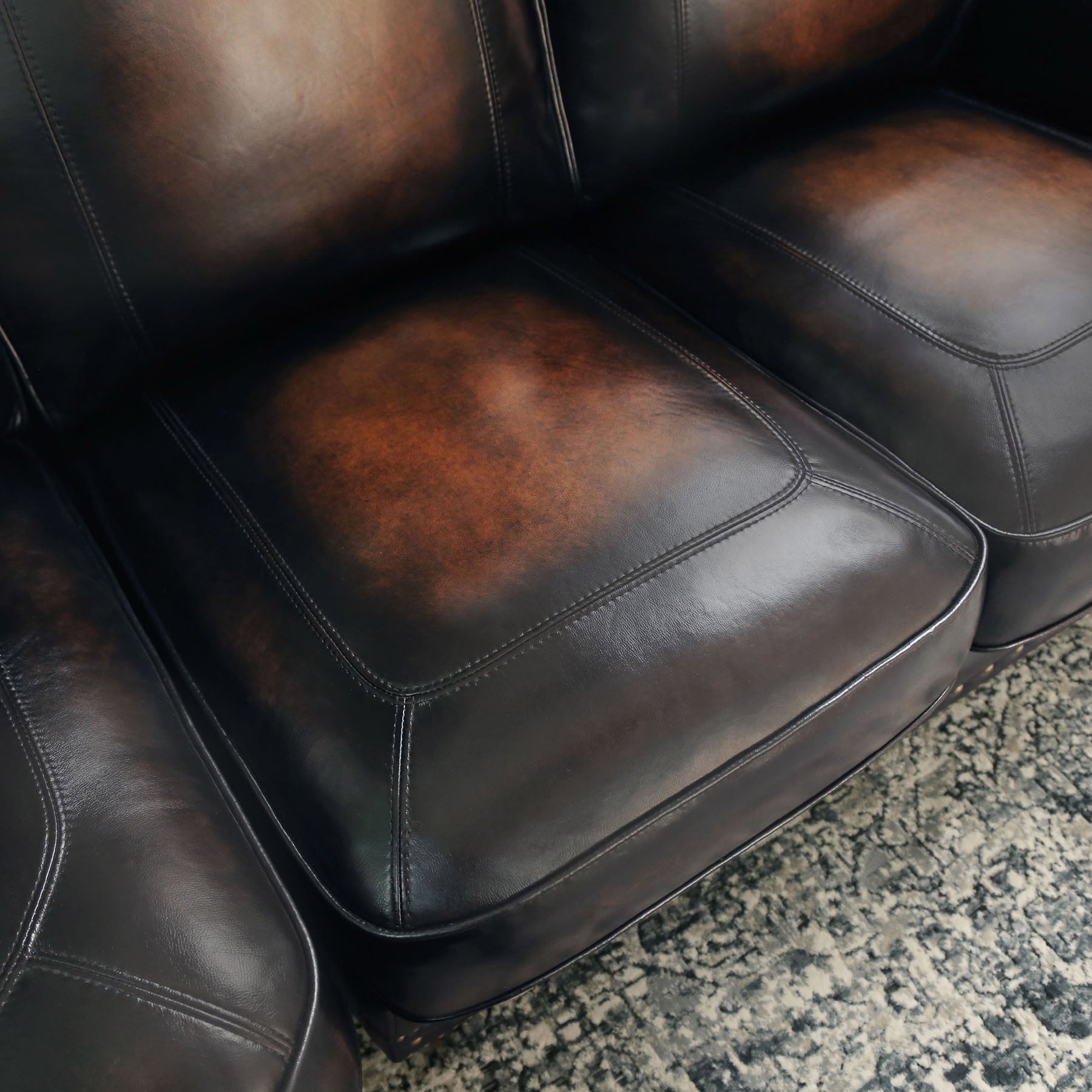 Arlington Leather Sectional