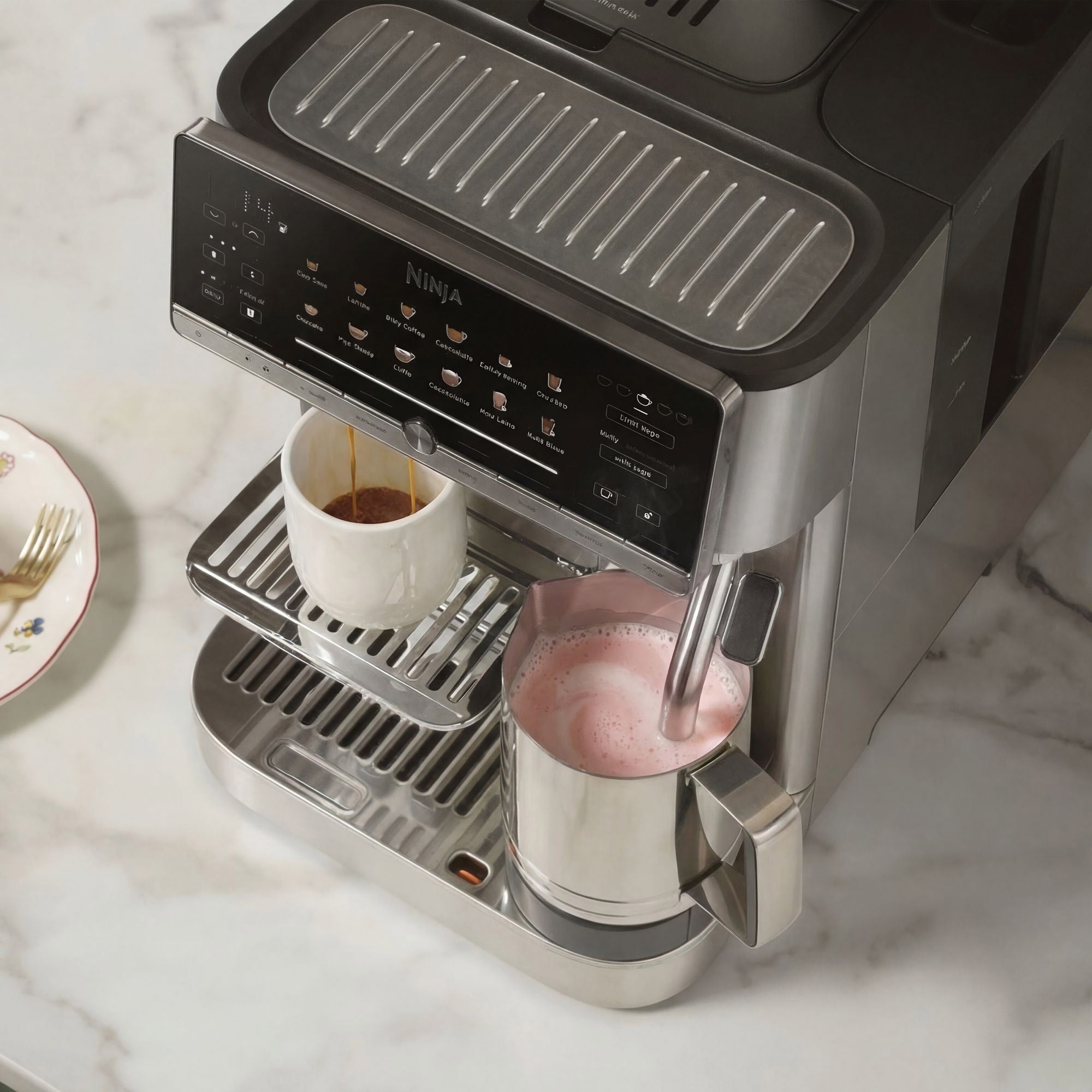 Ninja AutoBarista Pro Fully Automatic Espresso Machine, 13 Preset Drinks