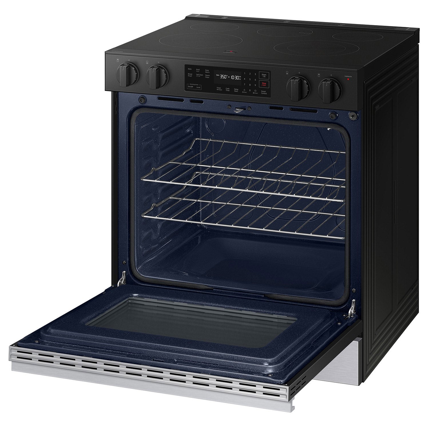 Samsung Bespoke 6.3 cu. ft. Smart Slide-in ELECTRIC Range with Precision Knobs