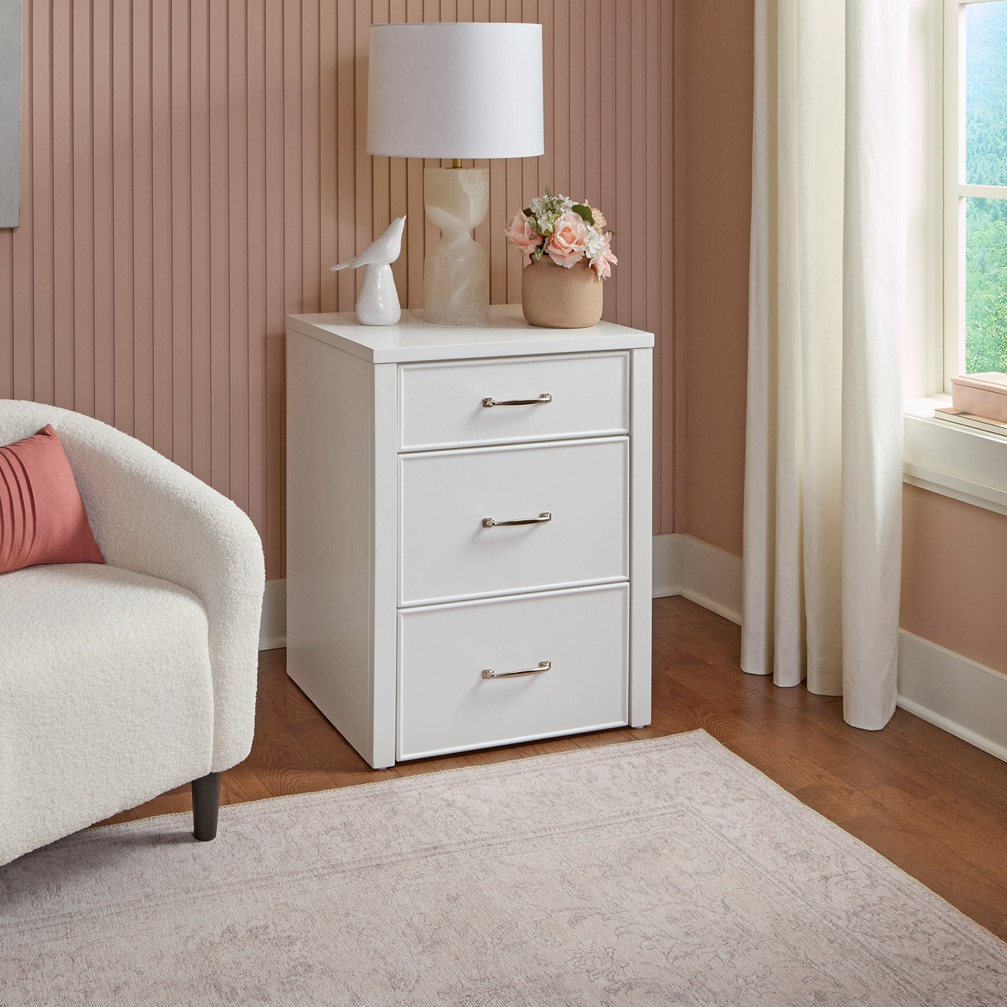 Odessa Lift-top Vanity with LED Lighted Mirror