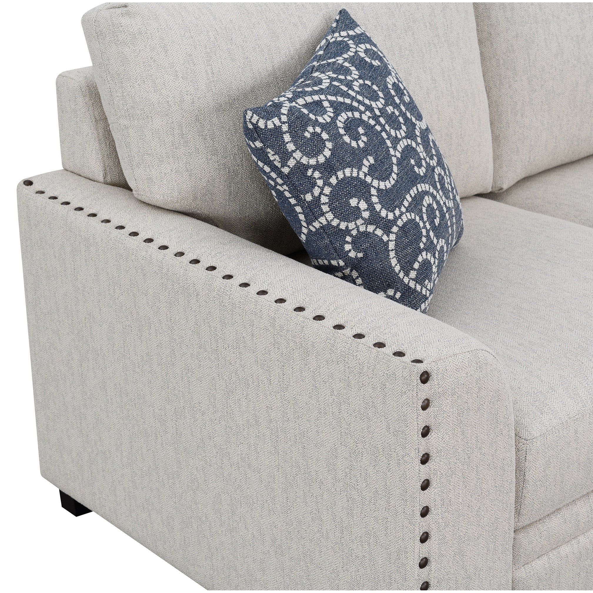 Amaya Fabric Sleeper Sofa Sectional