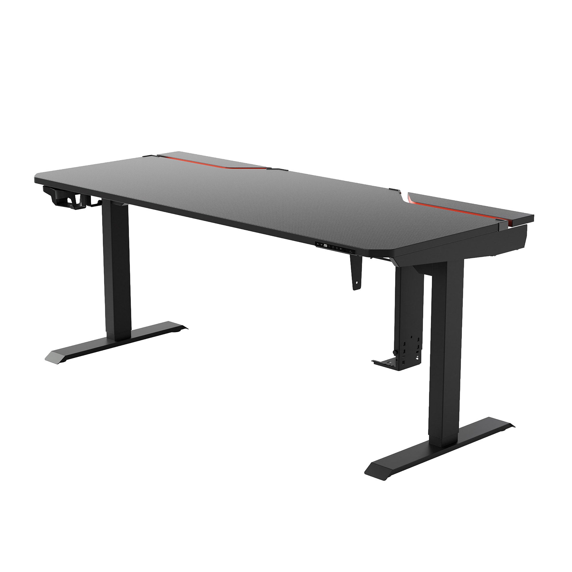 Nightphase 70” Adjustable Height Gaming Desk
