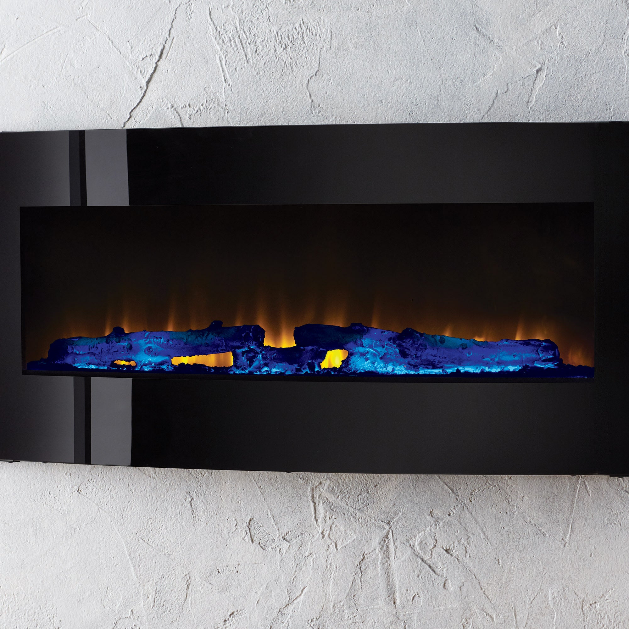 Cassie 42" Curved Wall Mount Electric Fireplace