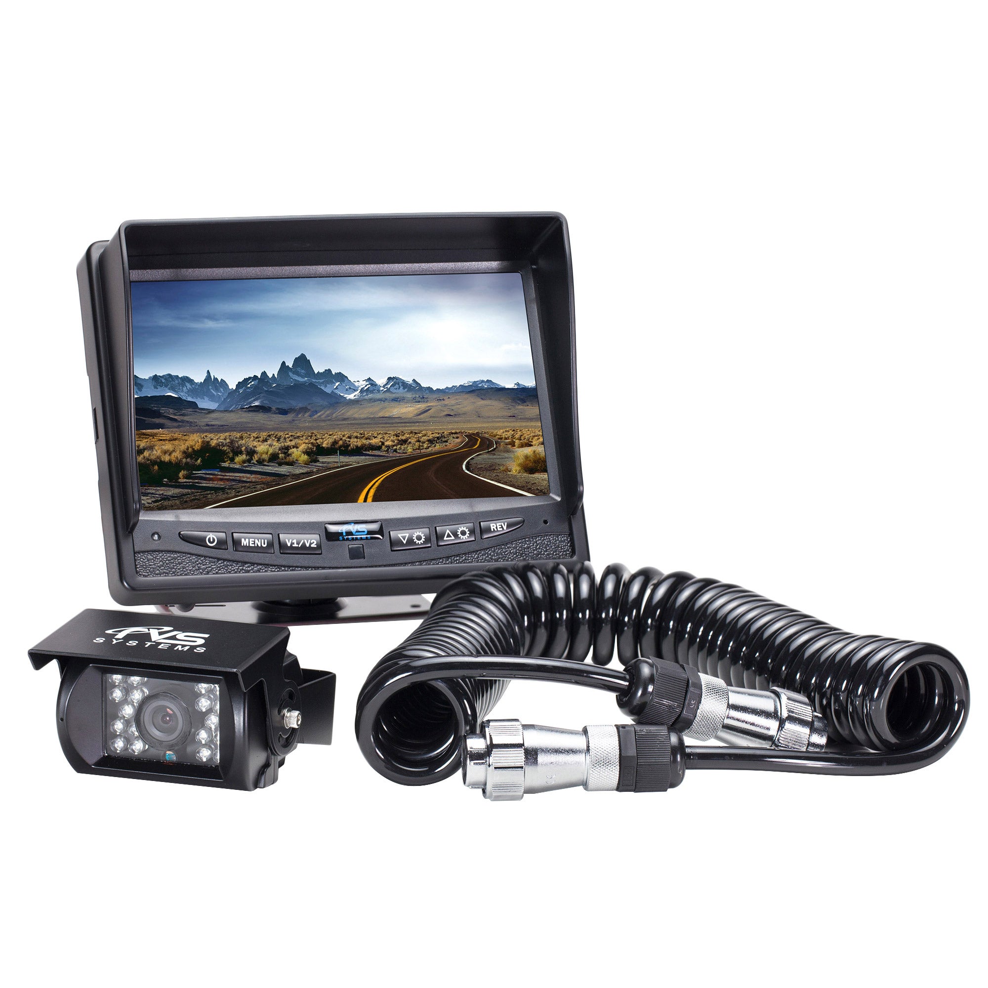 Backup Camera System For Trailers with 7" LCD Screen by Rear View Safety