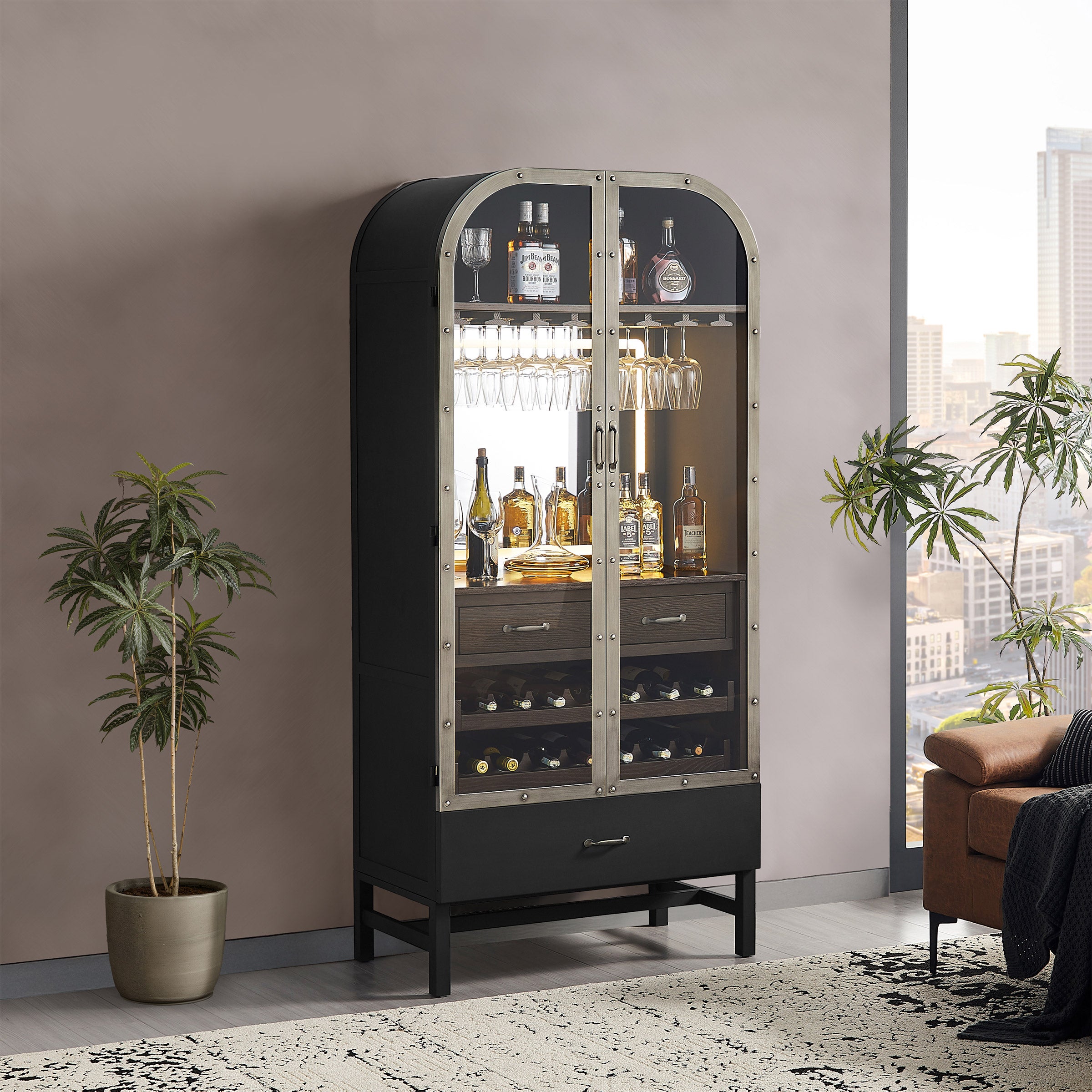 Kensington Wine & Bar Cabinet