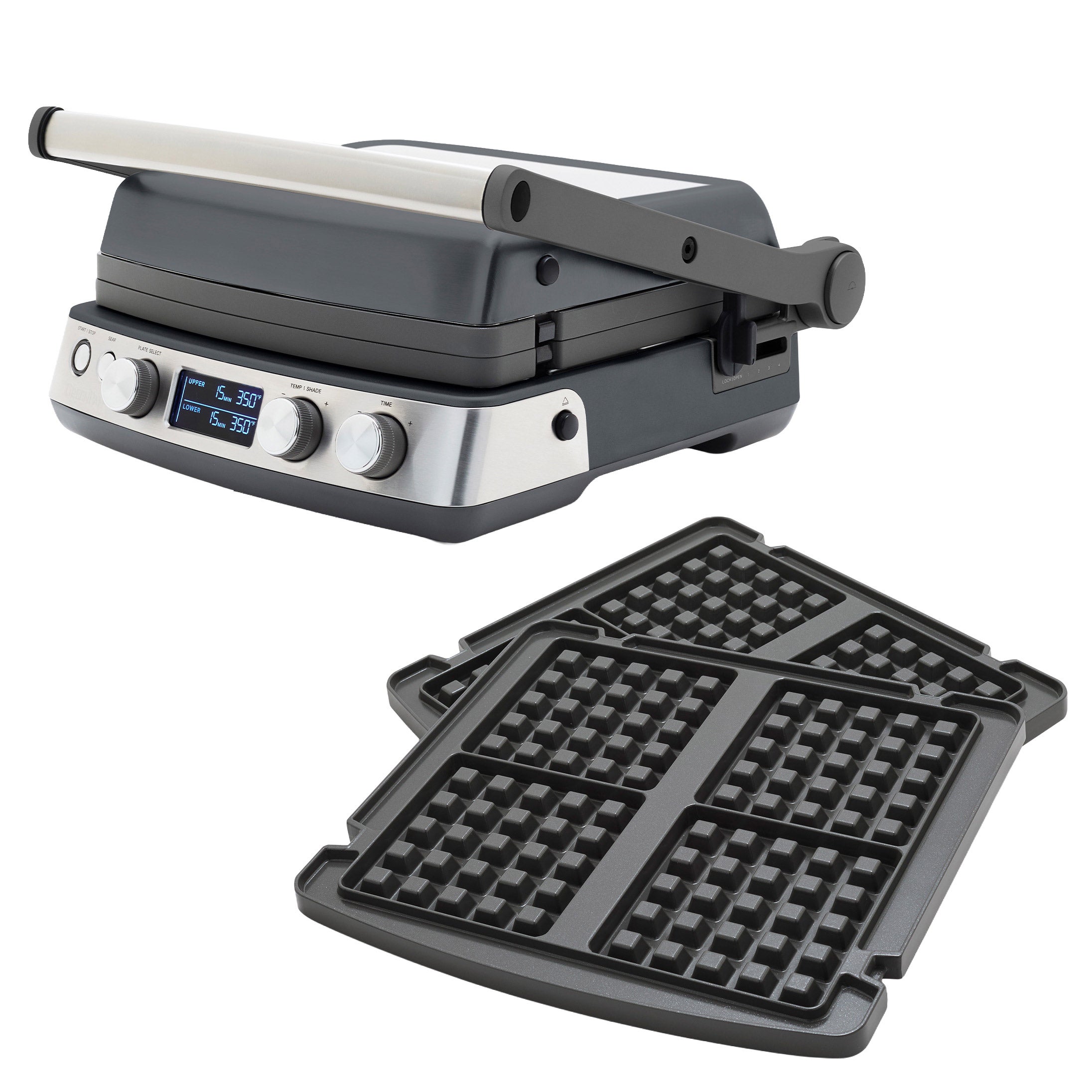 GreenPan Multi Grill & Griddle with Waffle Plate
