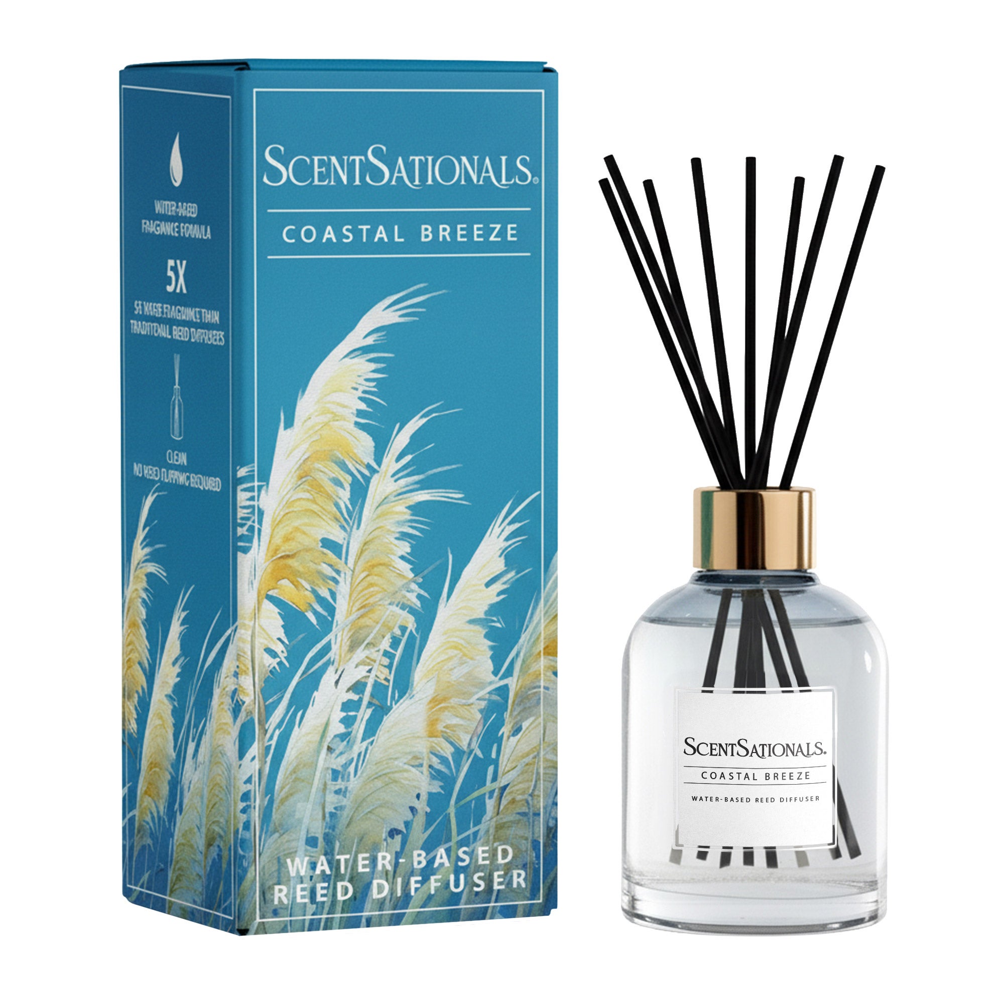 ScentSationals 3-piece Reed Diffuser Set