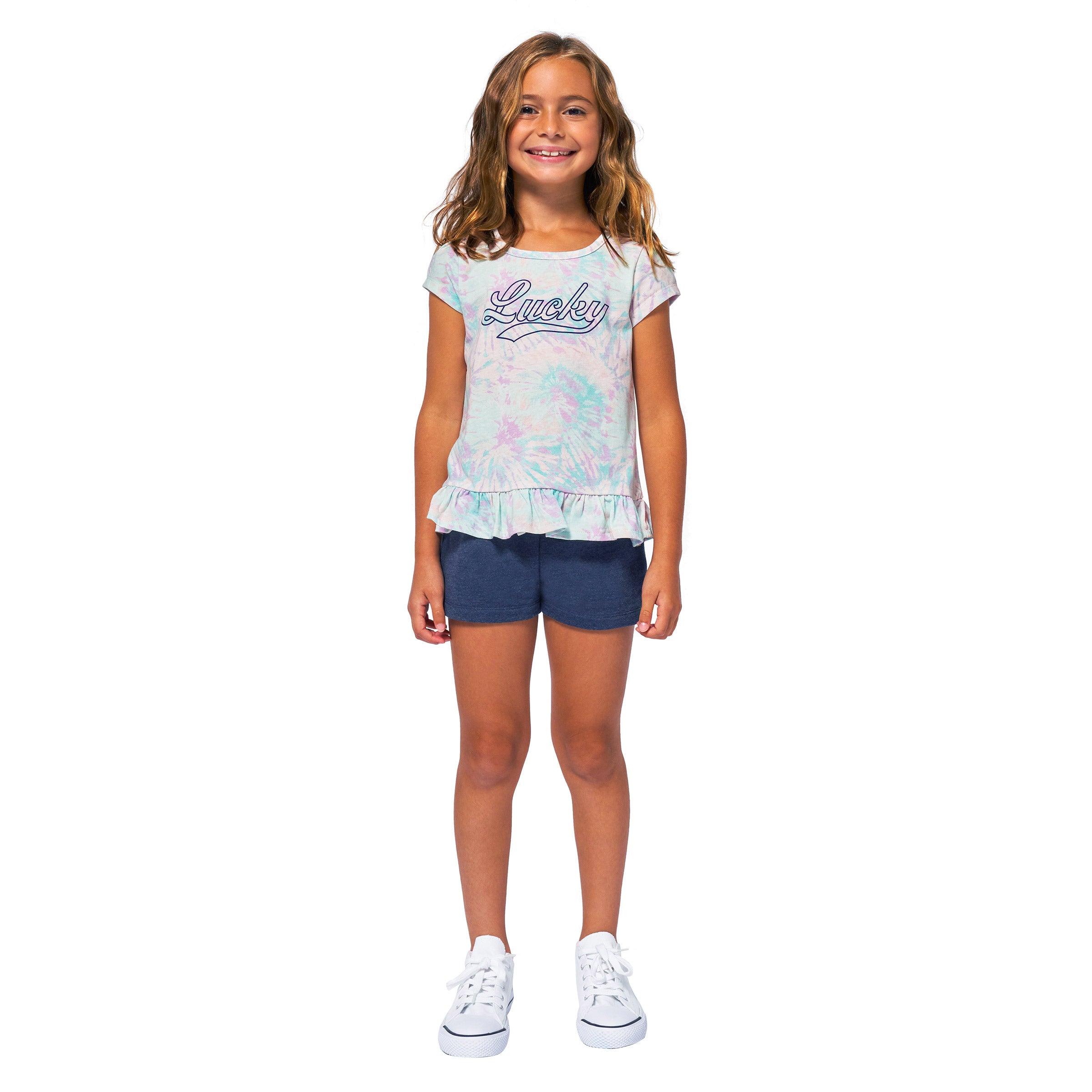 Lucky Kids' 2-piece Set, Purple