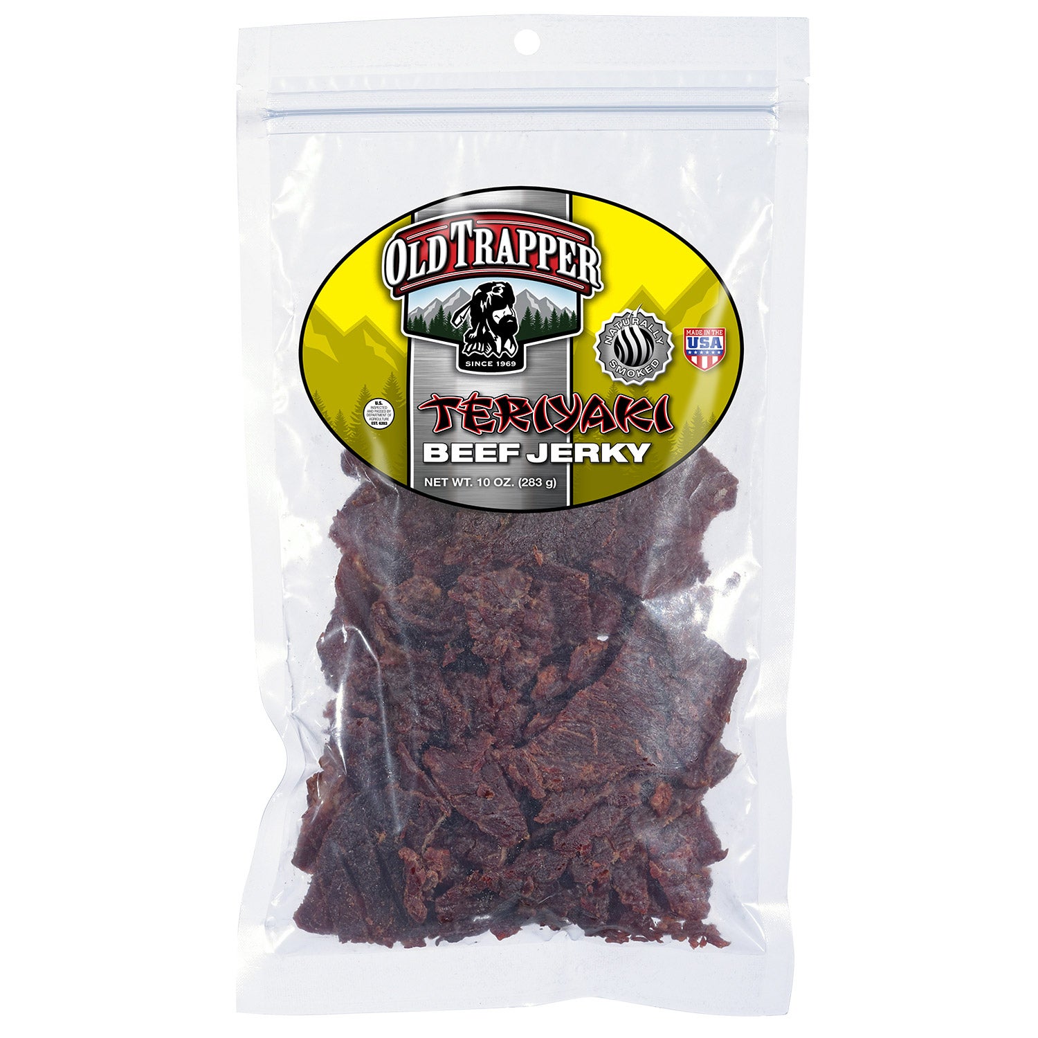 Old Trapper Beef Jerky, Teriyaki, 10 oz