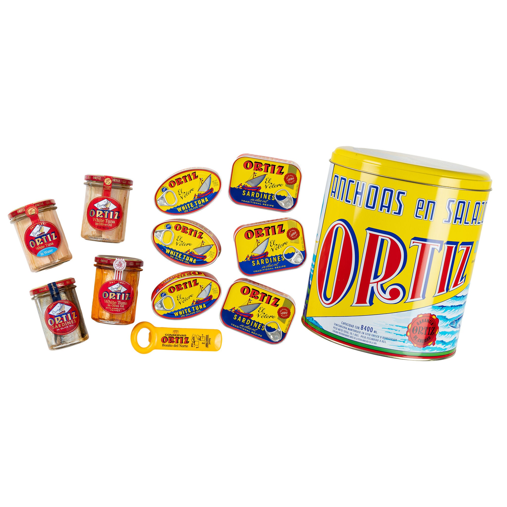 Ortiz Premium Canned Seafood Gift Tin
