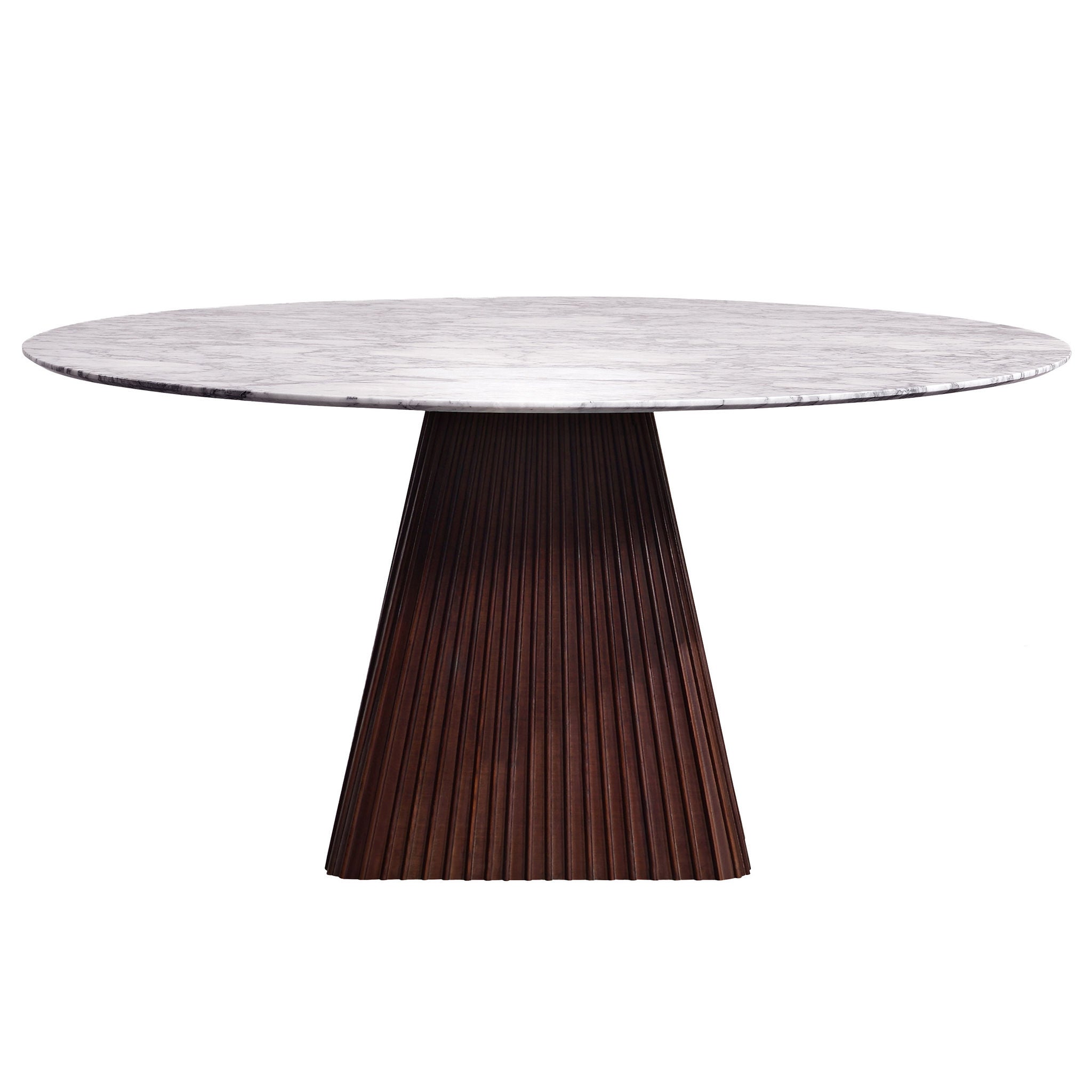 Aurora 60” Marble Round Dining Table
