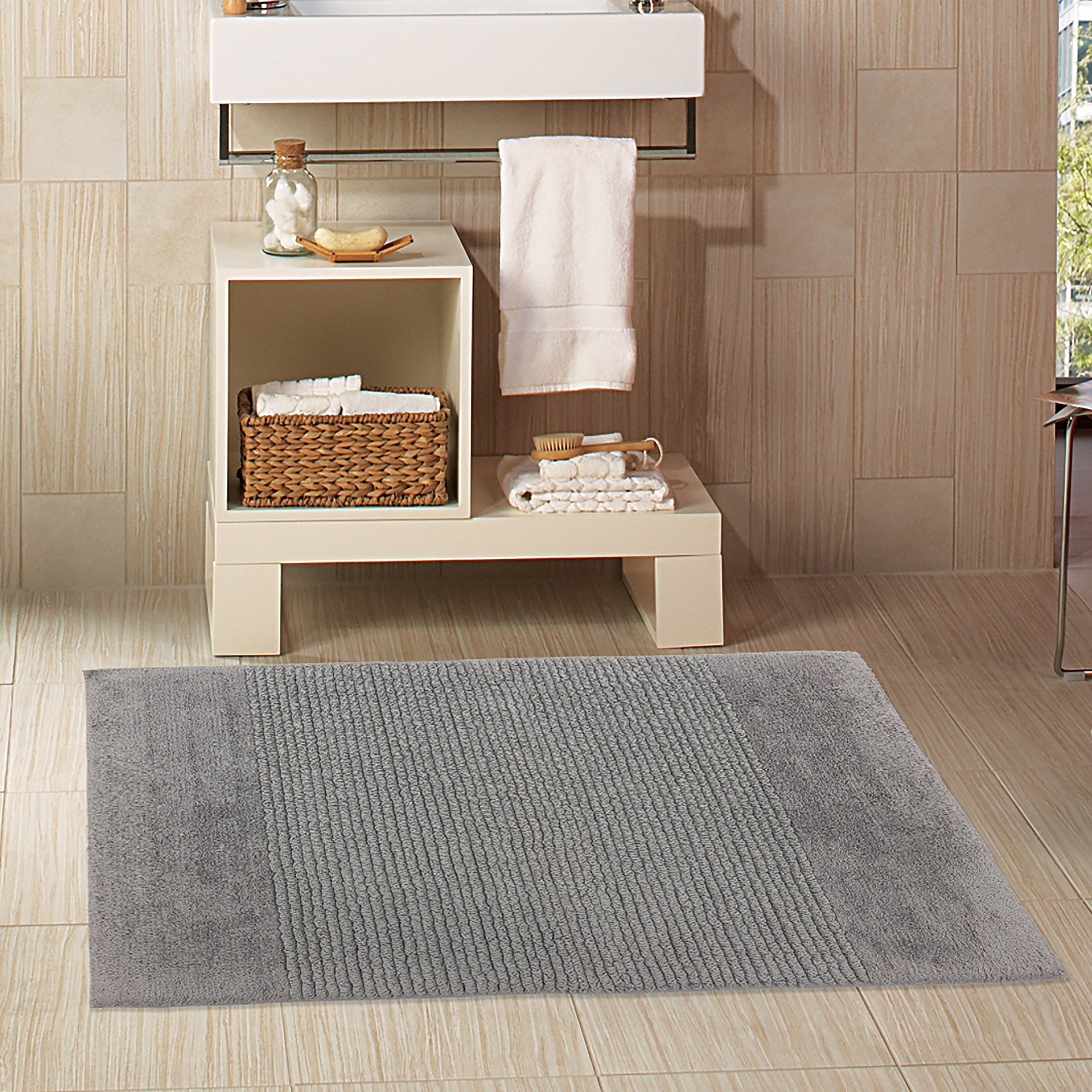 Mohawk Home Meridian Reversible Cotton Bath Mat