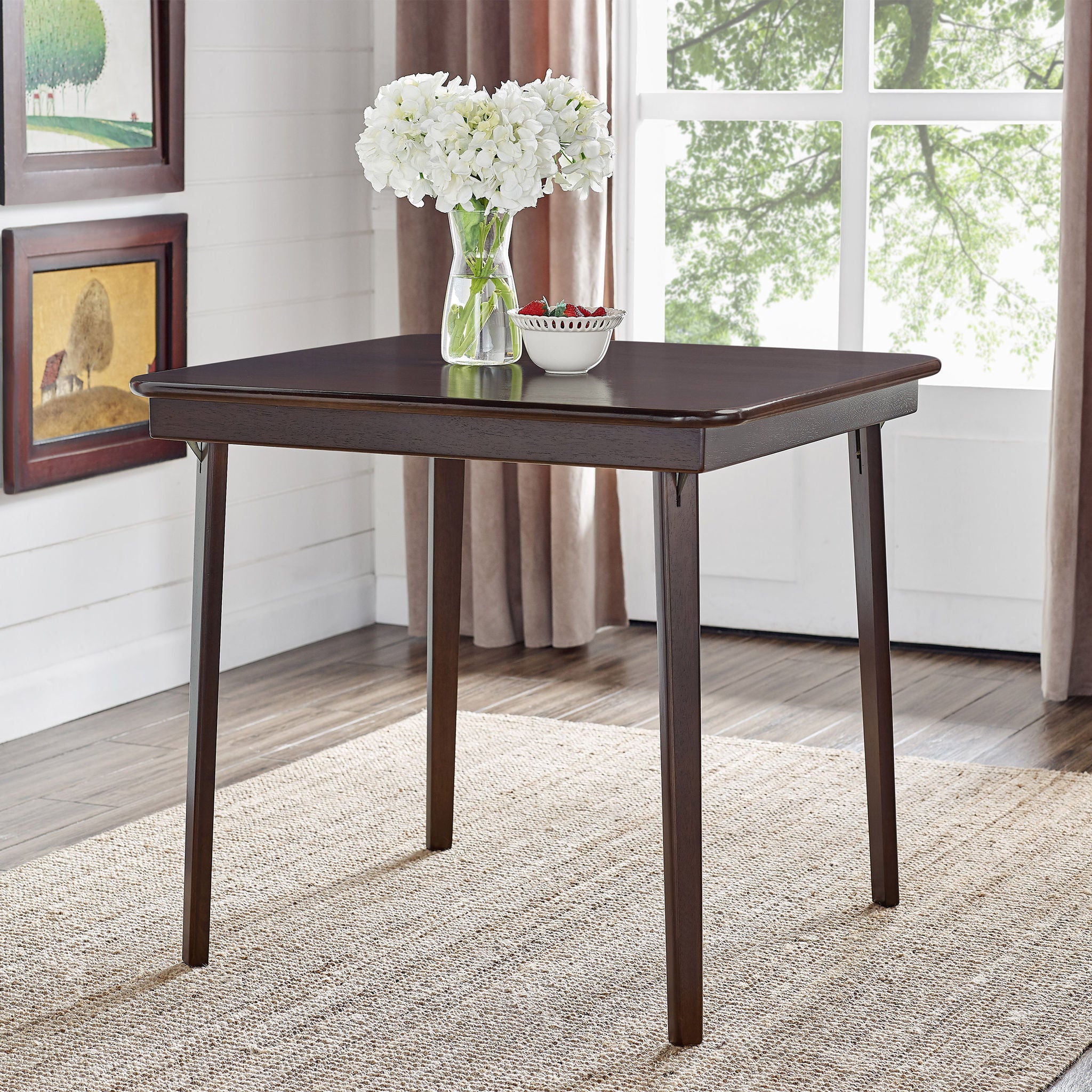 Stakmore 32" Wood Folding Table
