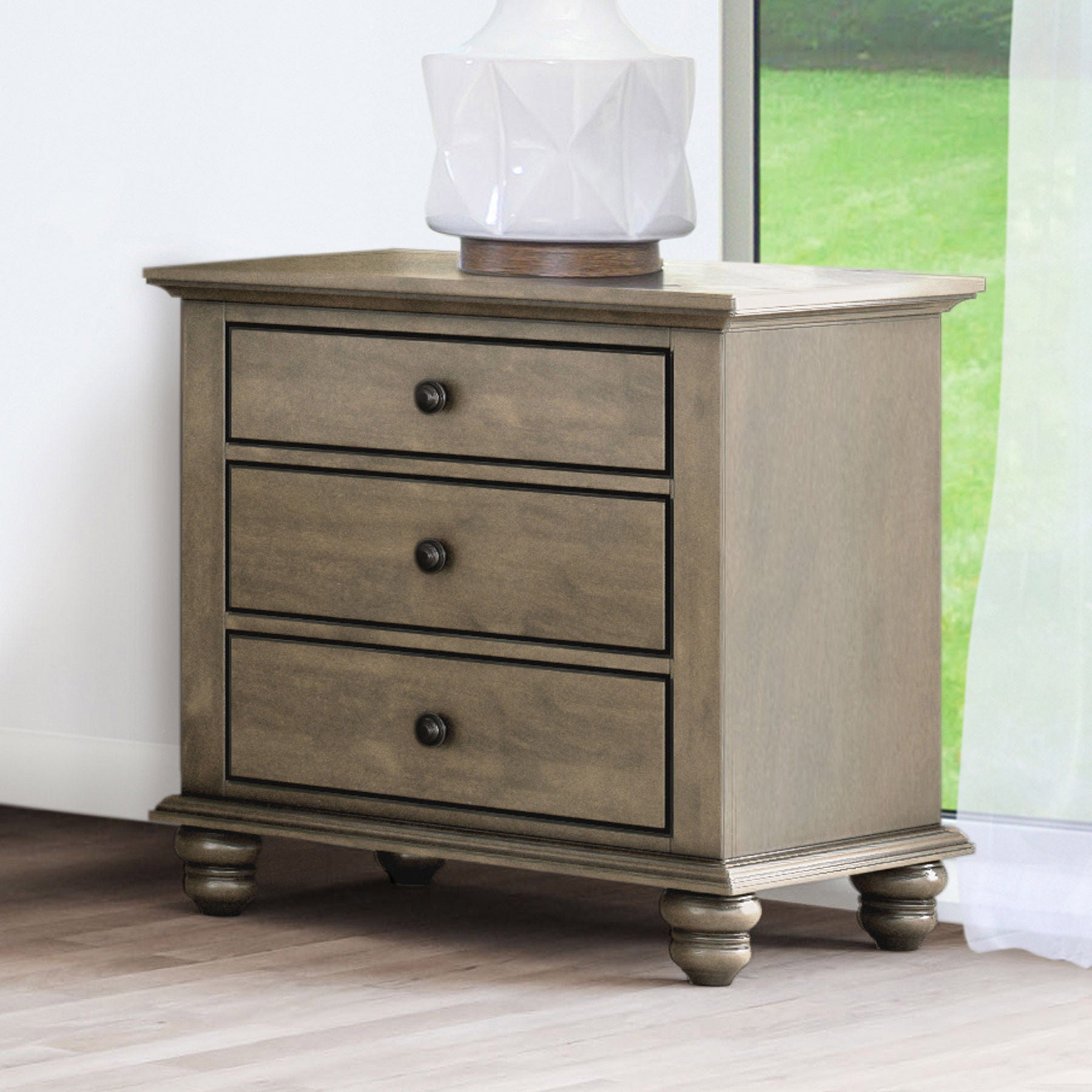 Kieran Bedroom Collection in Gray
