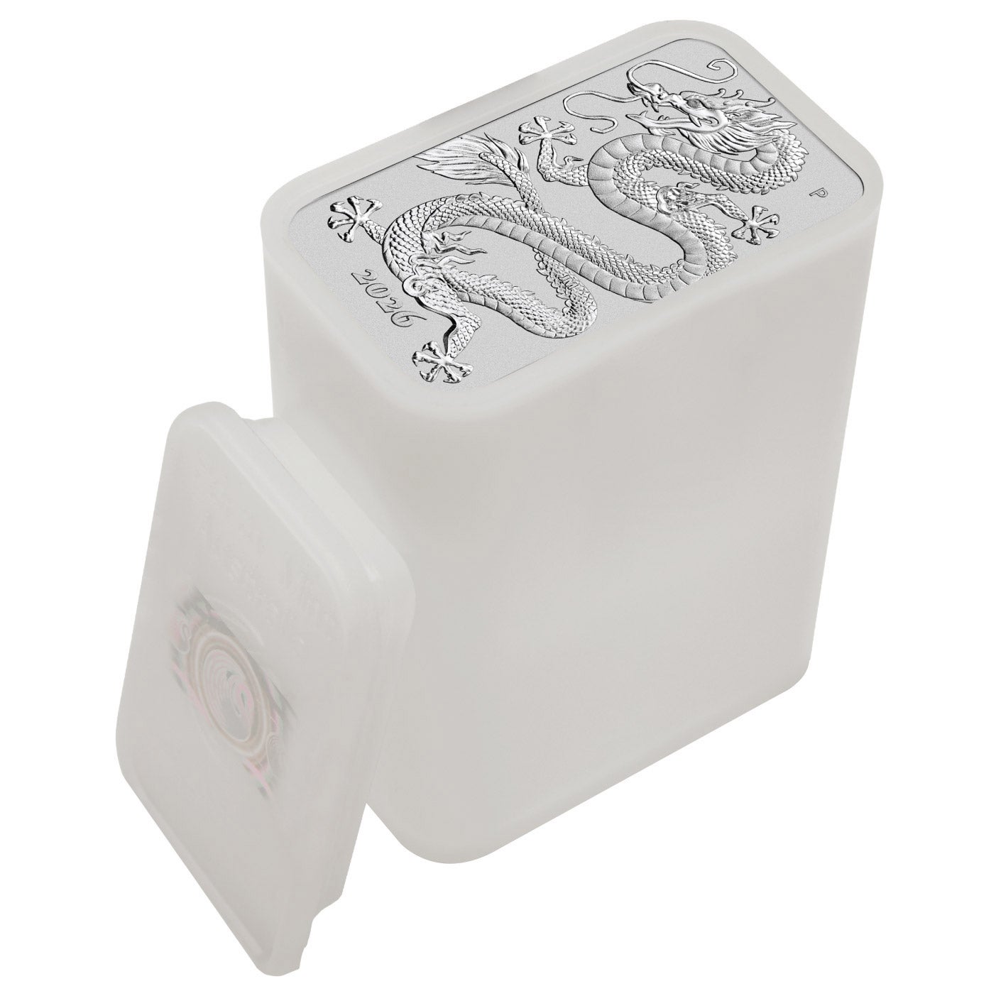 1 oz The Perth Mint Dragon Rectangular Coin, 20-Count