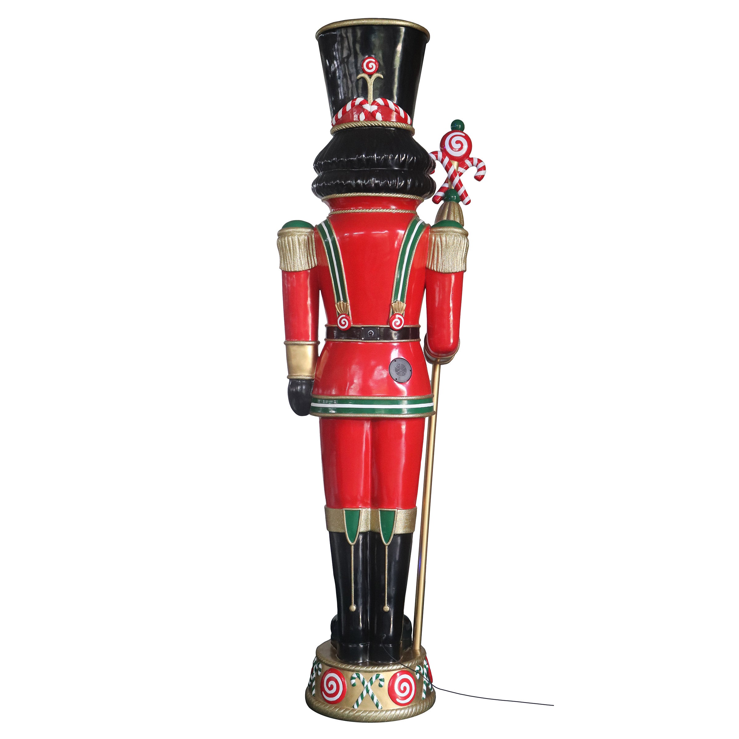 8' Nutcracker with LED Lights and Music
