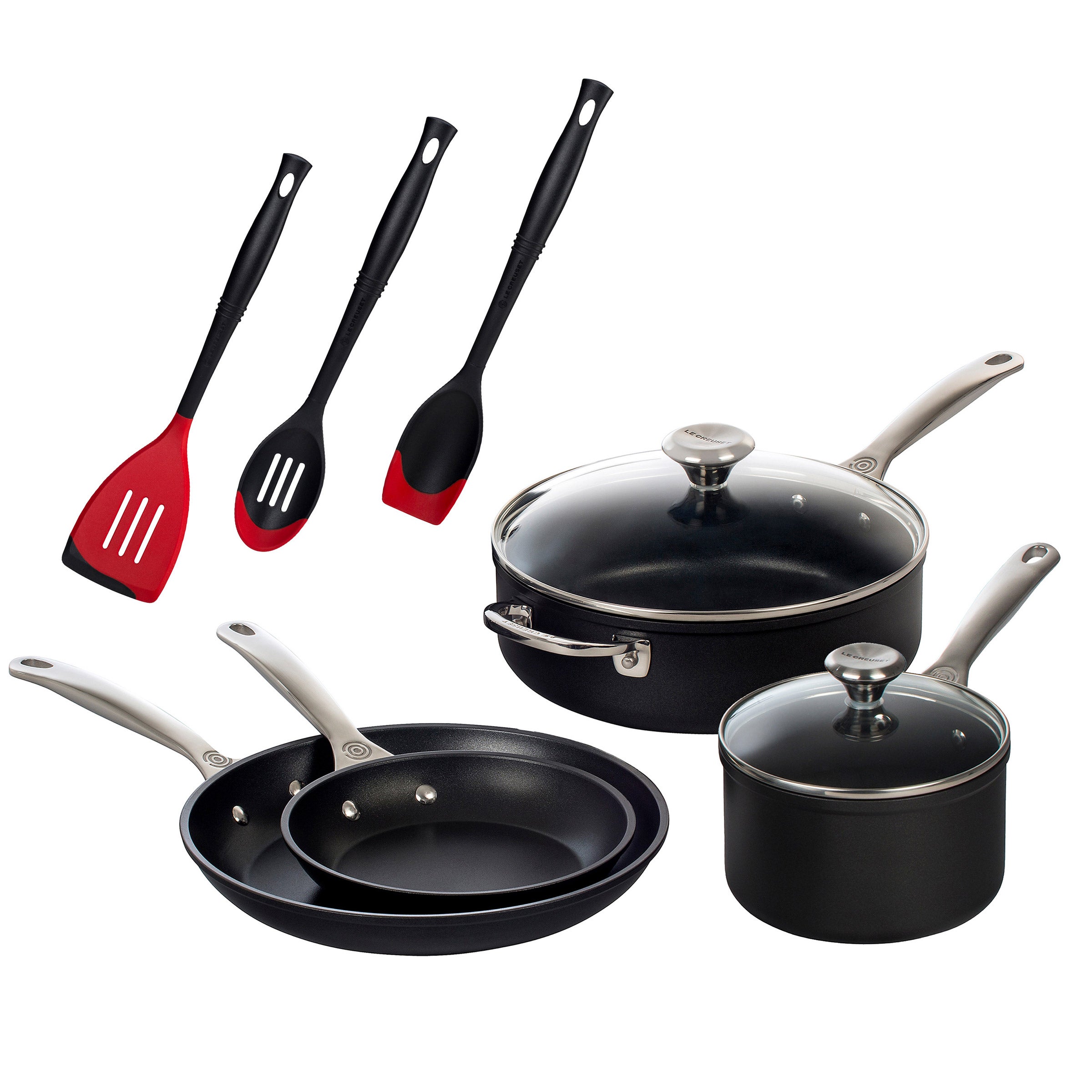 Le Creuset Pro Non-Stick 9-piece Cookware Set